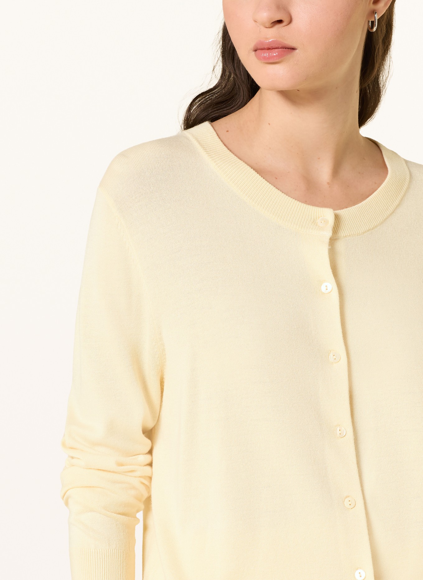 darling harbour Strickjacke: butter yellow