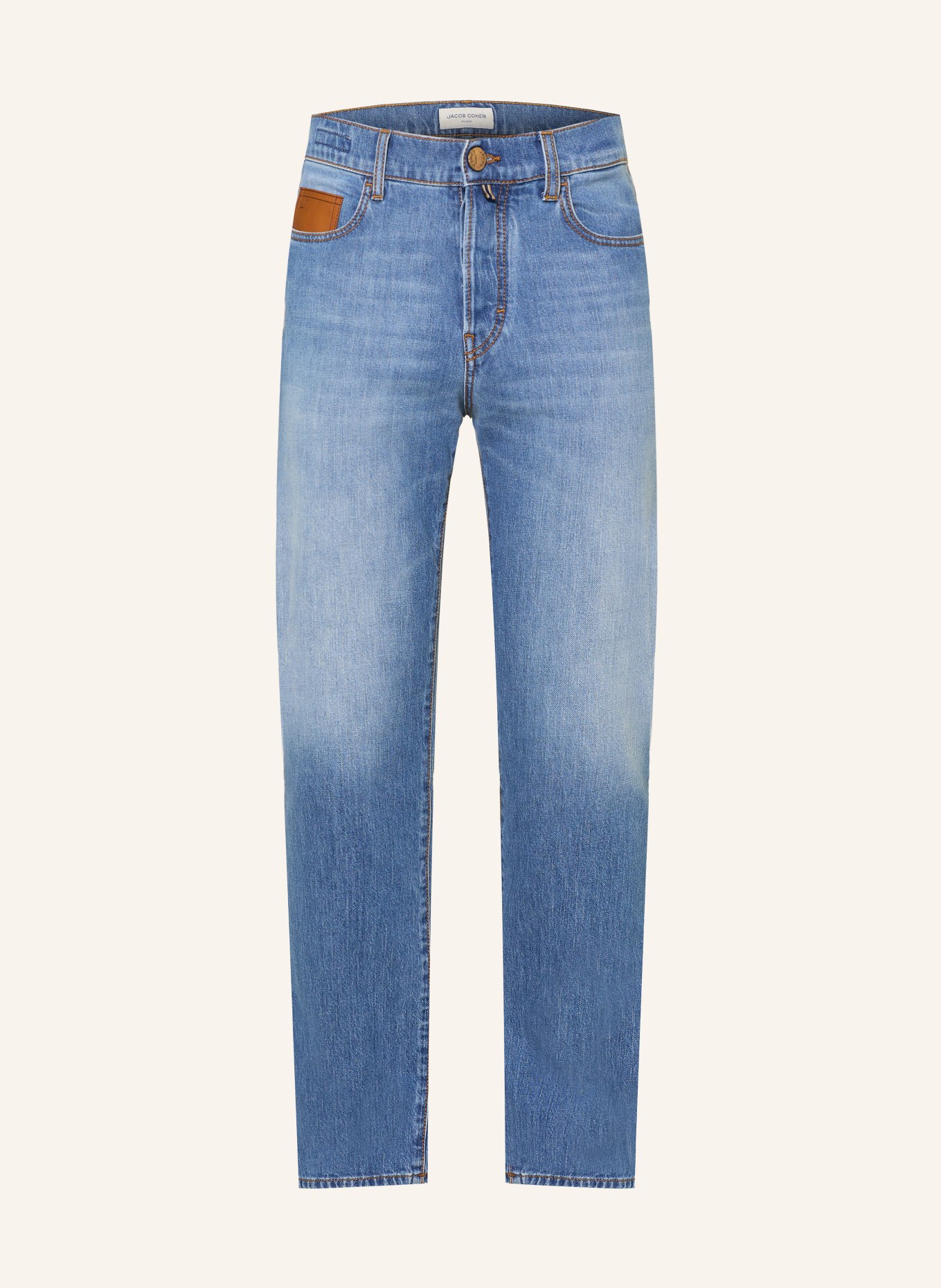 JACOB COHEN Jeans EDO Regular Straight Fit: 200D MEDIUM BLUE