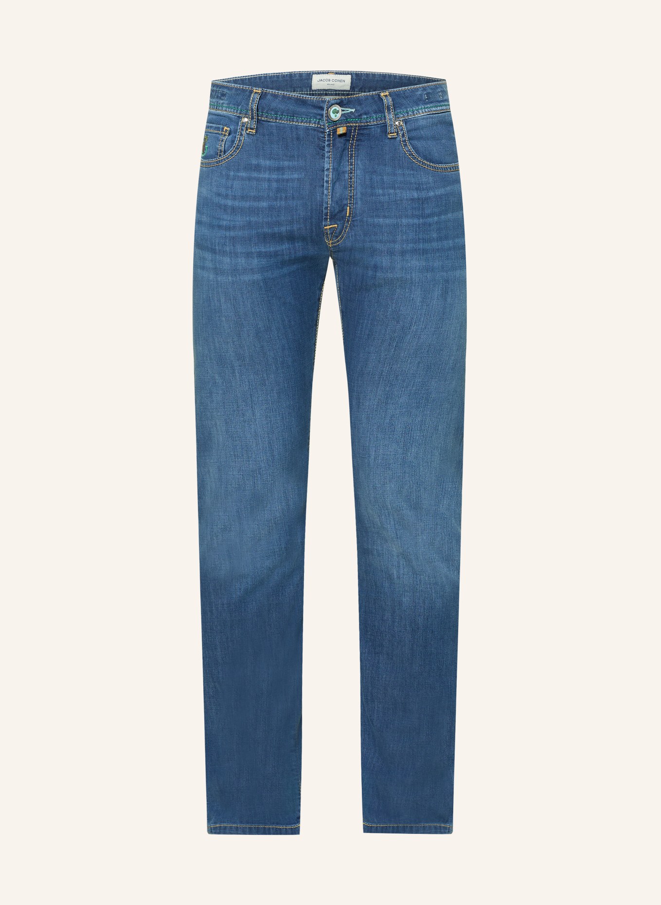 JACOB COHEN BARD Slim Fit Jeans: 200D MEDIUM BLUE