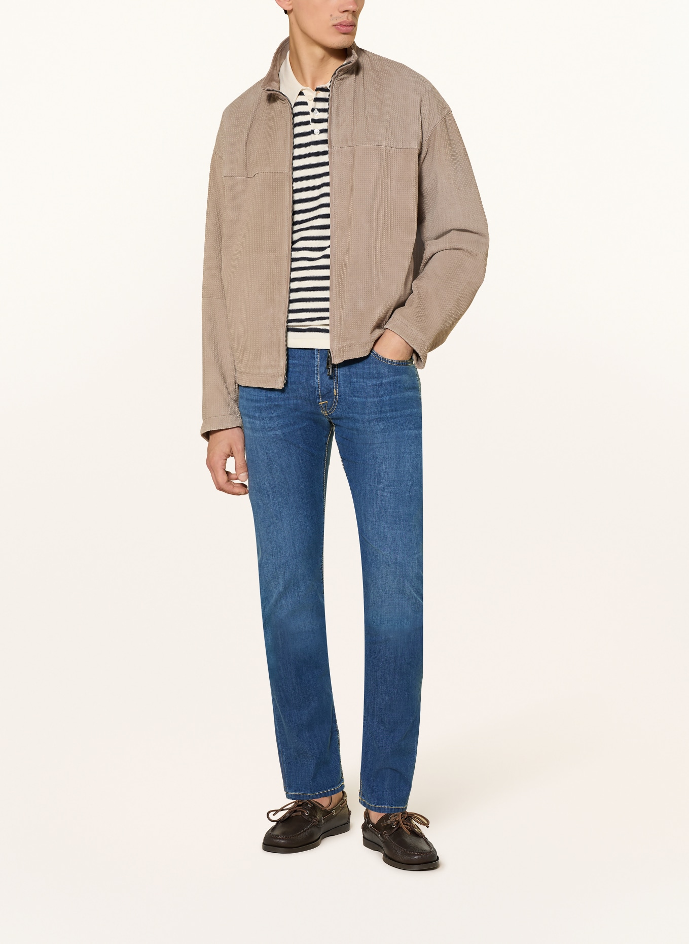 JACOB COHEN BARD Slim Fit Jeans: 200D MEDIUM BLUE