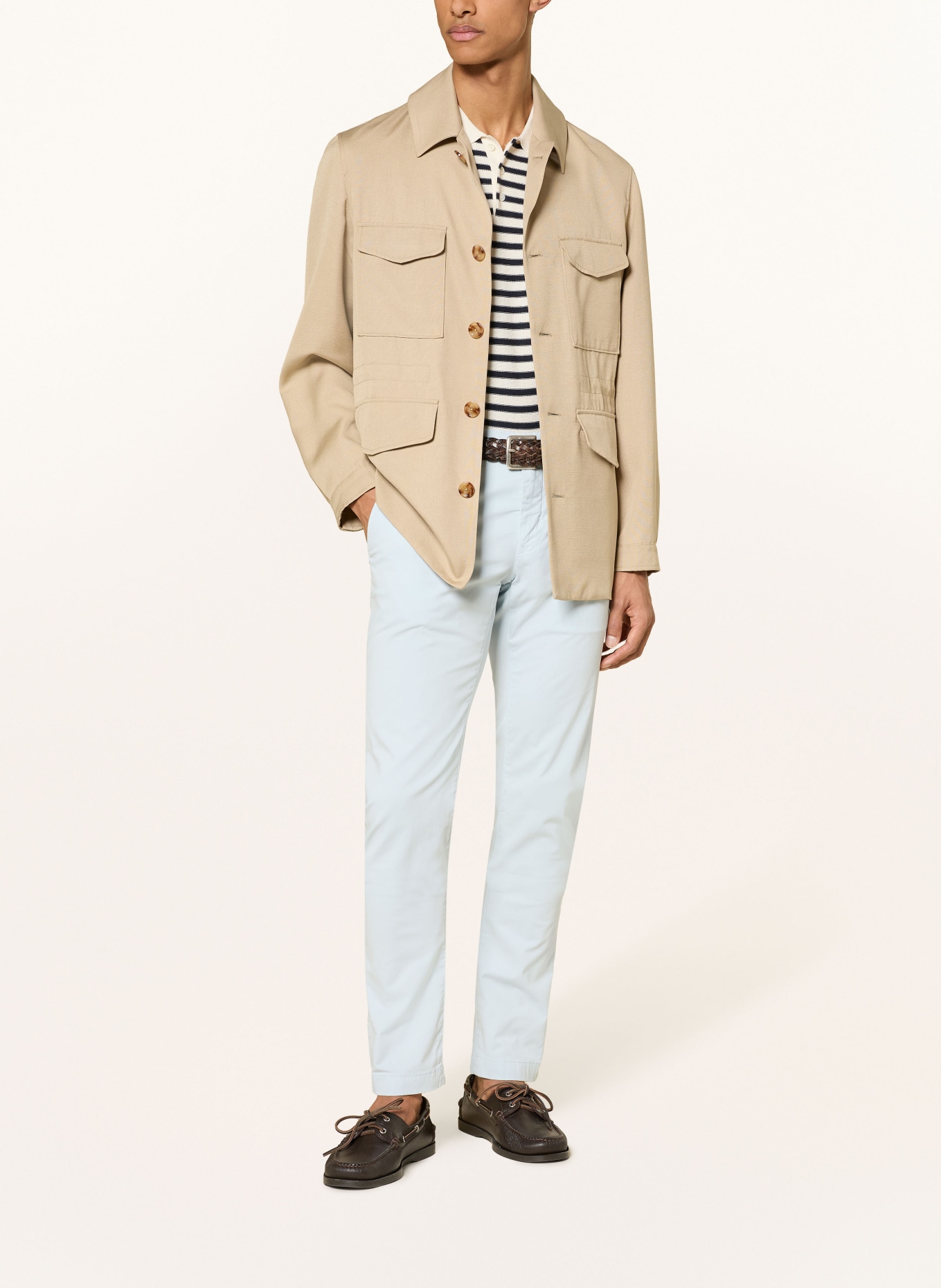 JACOB COHEN Chino BOBBY Slim Fit: HELLBLAU