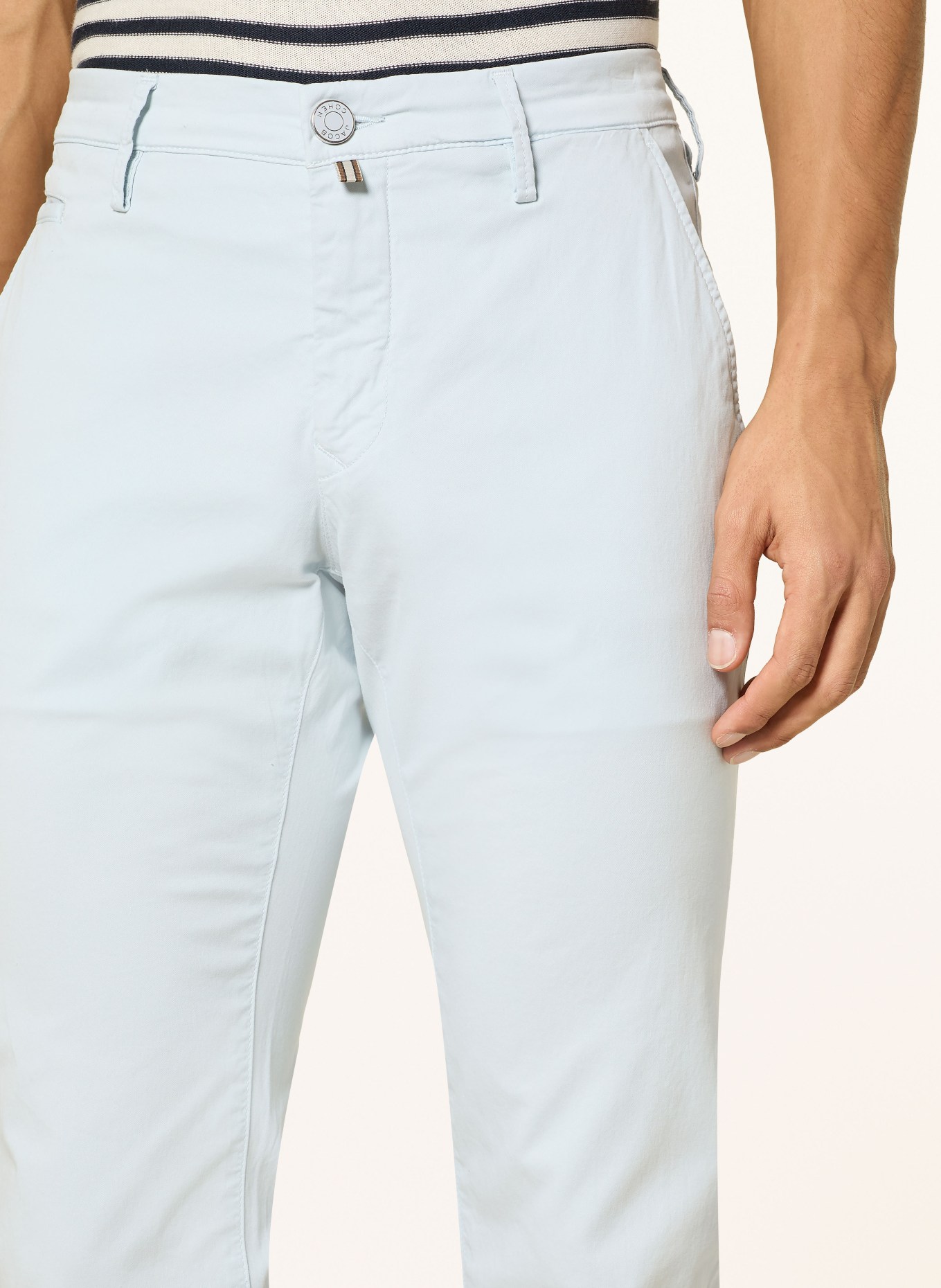 JACOB COHEN Chino BOBBY Slim Fit: HELLBLAU