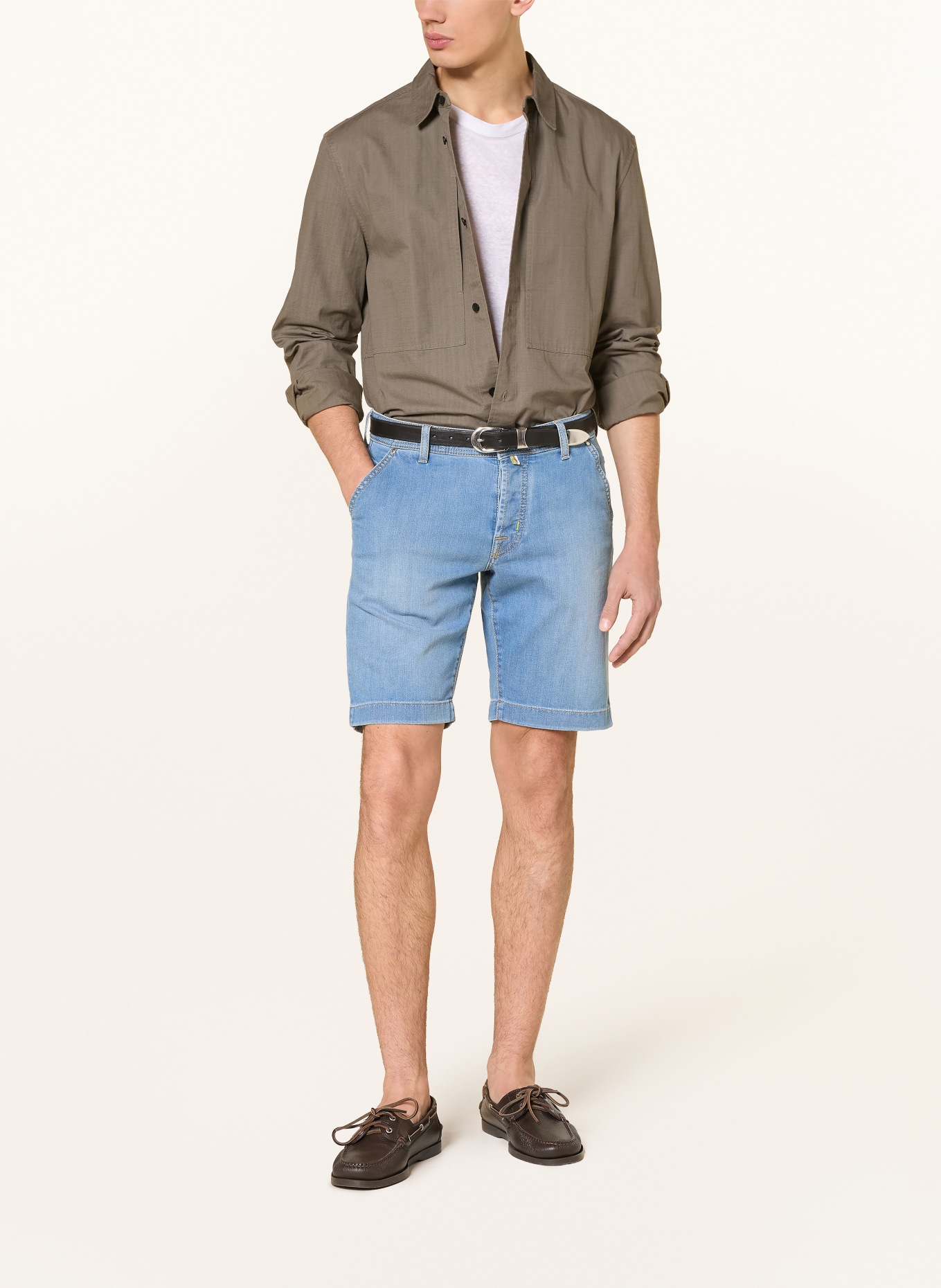 JACOB COHEN Slim fit jeansshort: 300D Light Blue