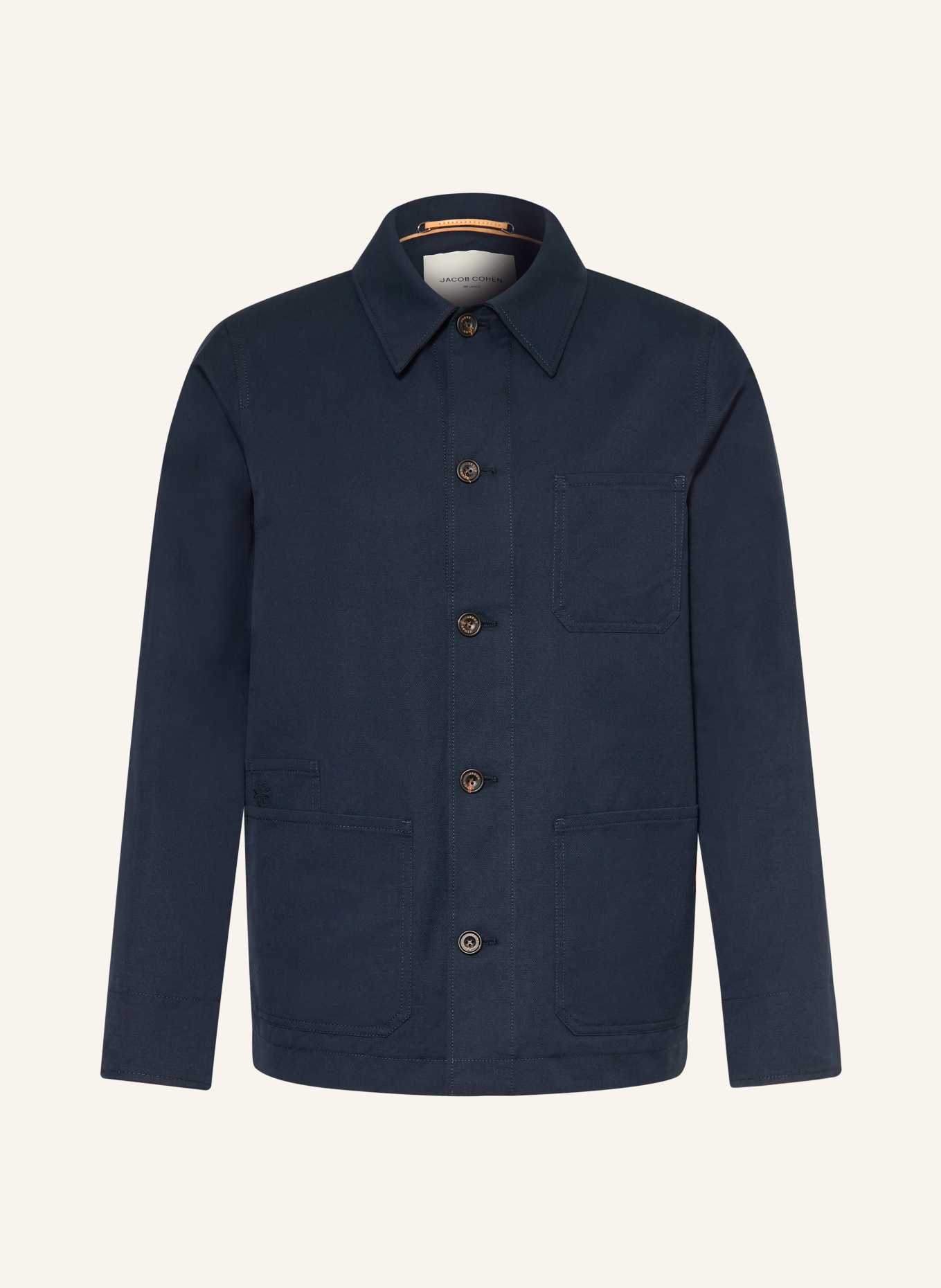 JACOB COHEN Płaszcz: GRANATOWY