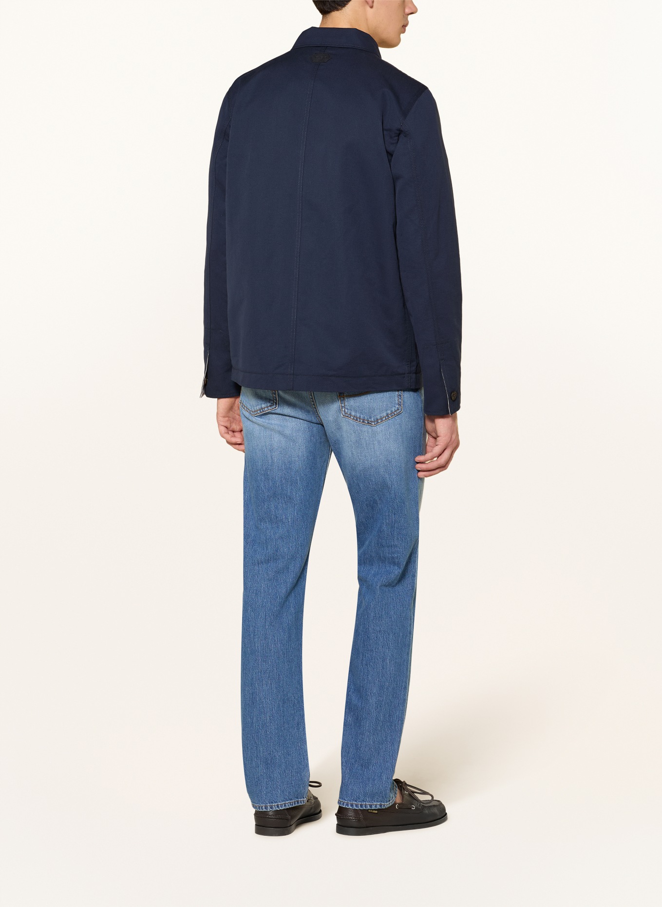 JACOB COHEN Płaszcz: GRANATOWY