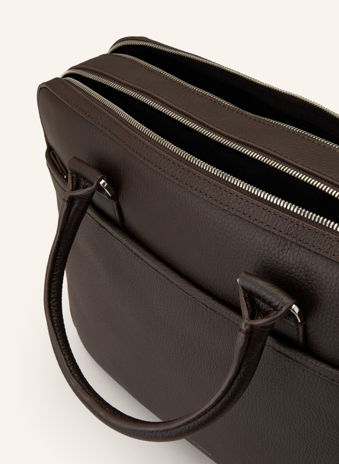 TIGER OF SWEDEN Taška na notebook BURIN: TMAVĚ HNĚDÁ