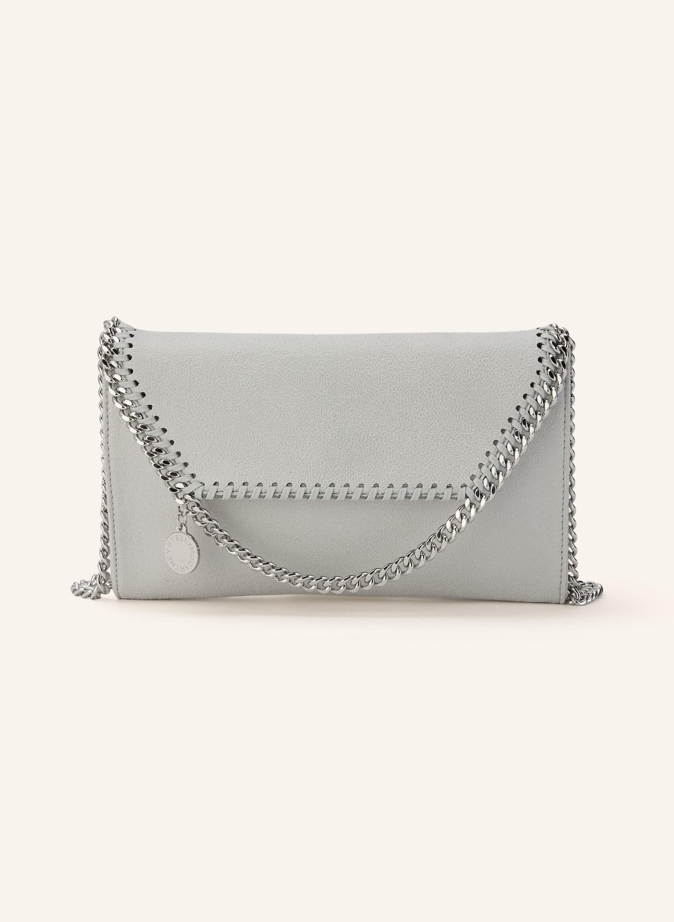 STELLA McCARTNEY Schoudertas FALABELLA: LICHTGRIJS / ZILVER