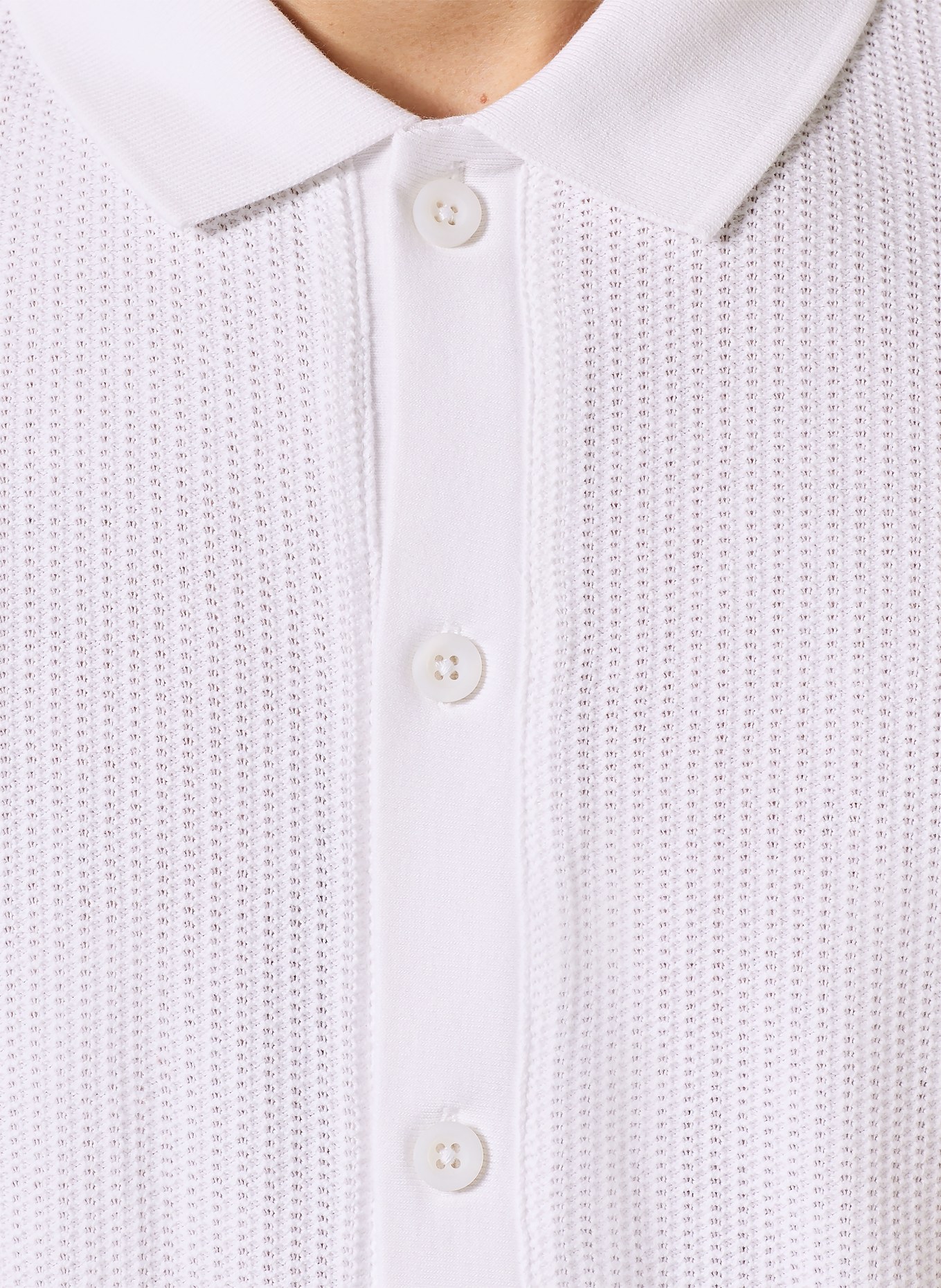 mey Série de chemises de nuit KNITTED RHAPSODY: BLANC