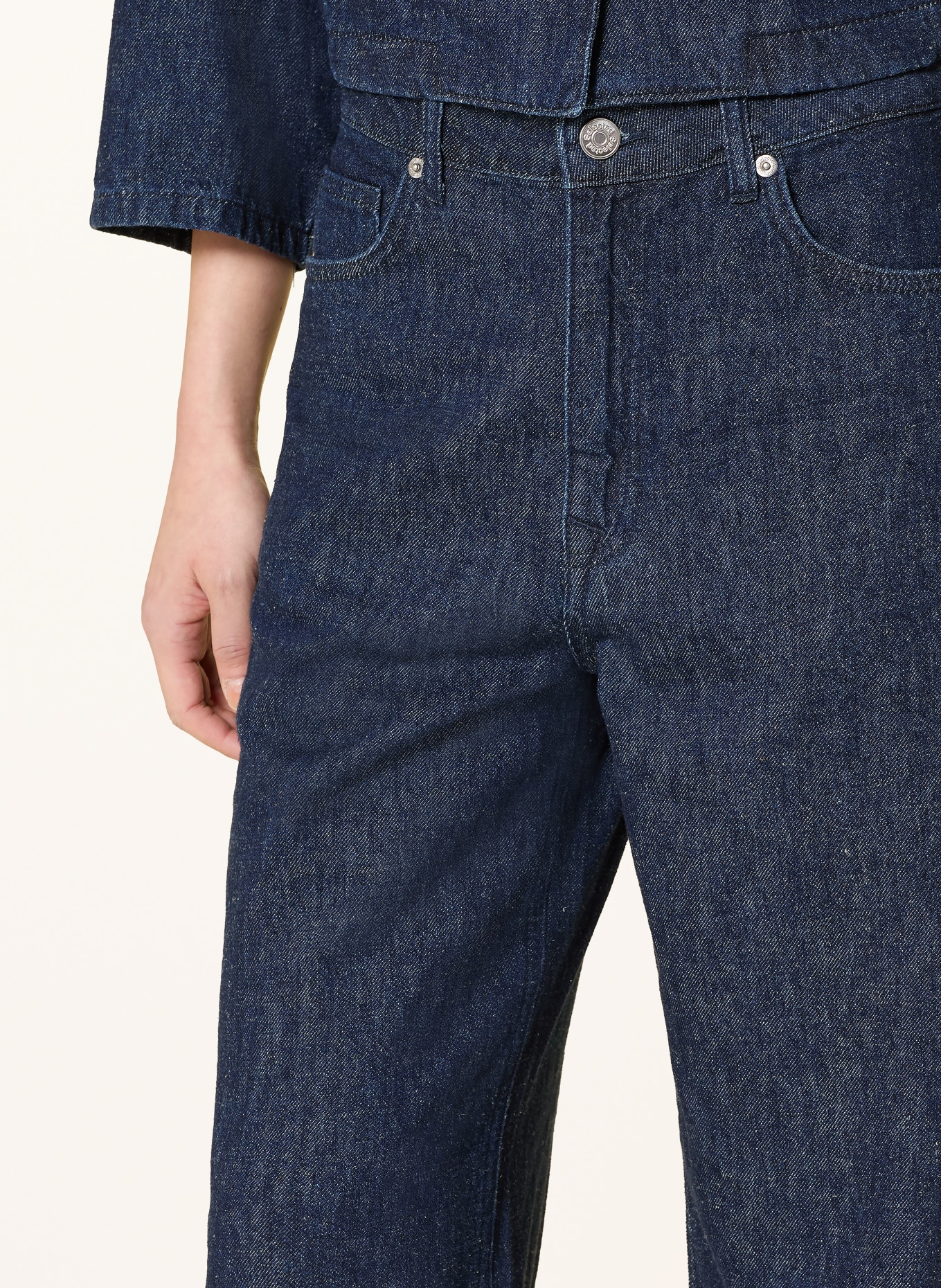 SELECTED Jeans Barrel: DARK BLUE DENIM