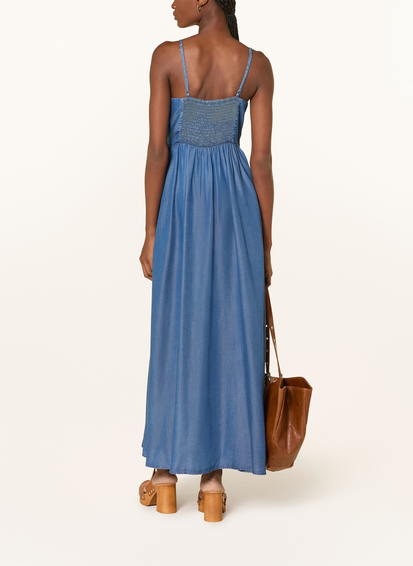 SELECTED Femme Kleid in Jeansoptik: HELLBLAU