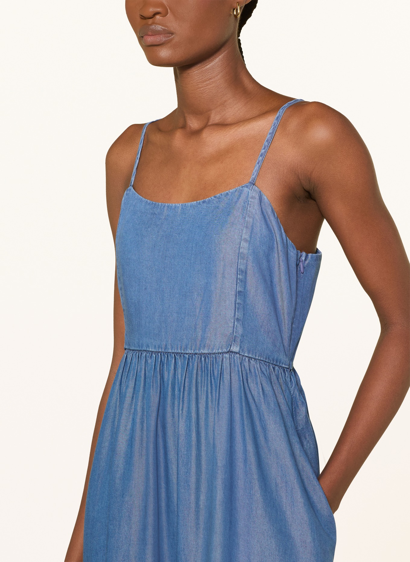 SELECTED Femme Kleid in Jeansoptik: HELLBLAU