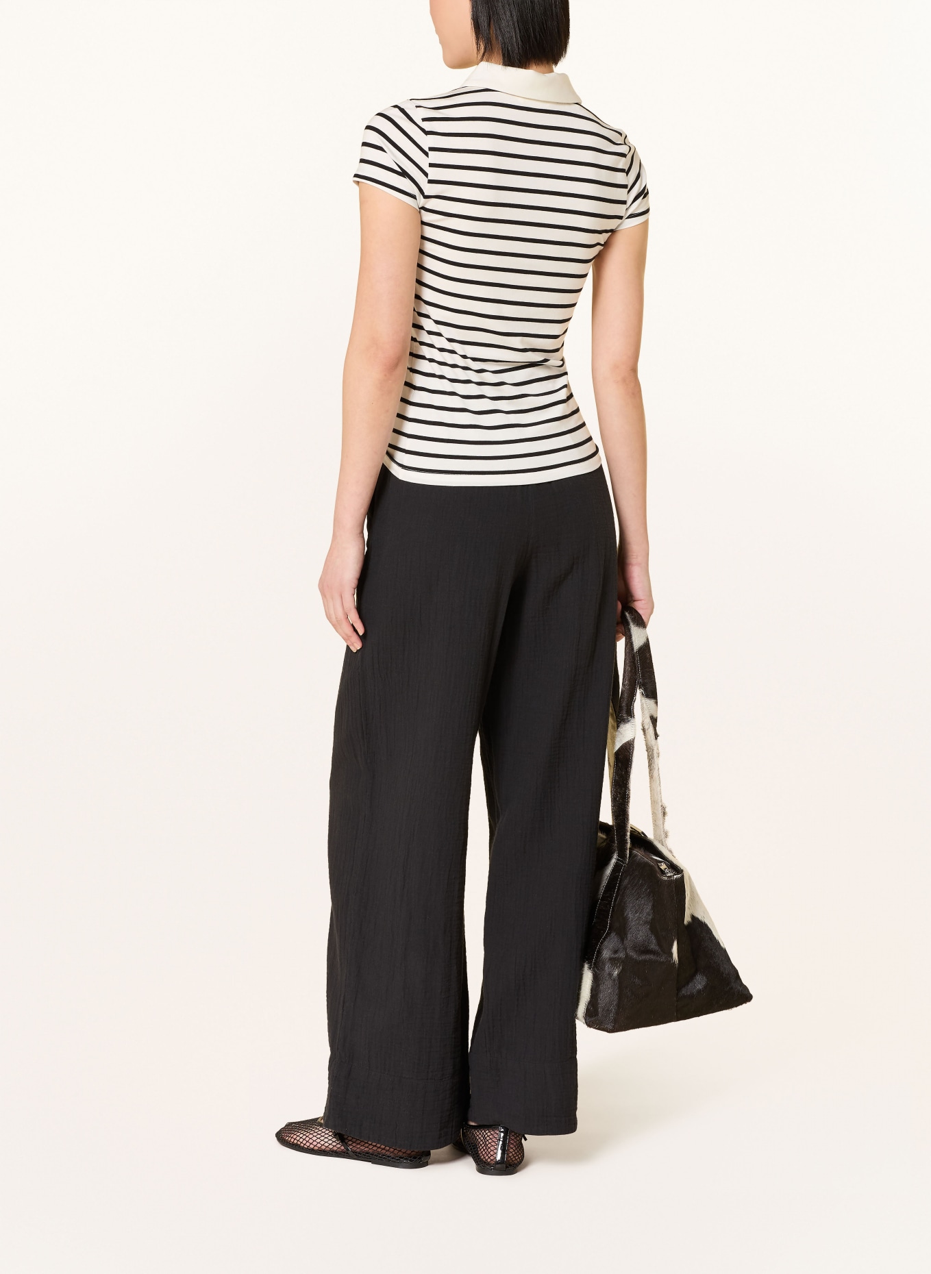 SELECTED Femme marlene pants: BLACK