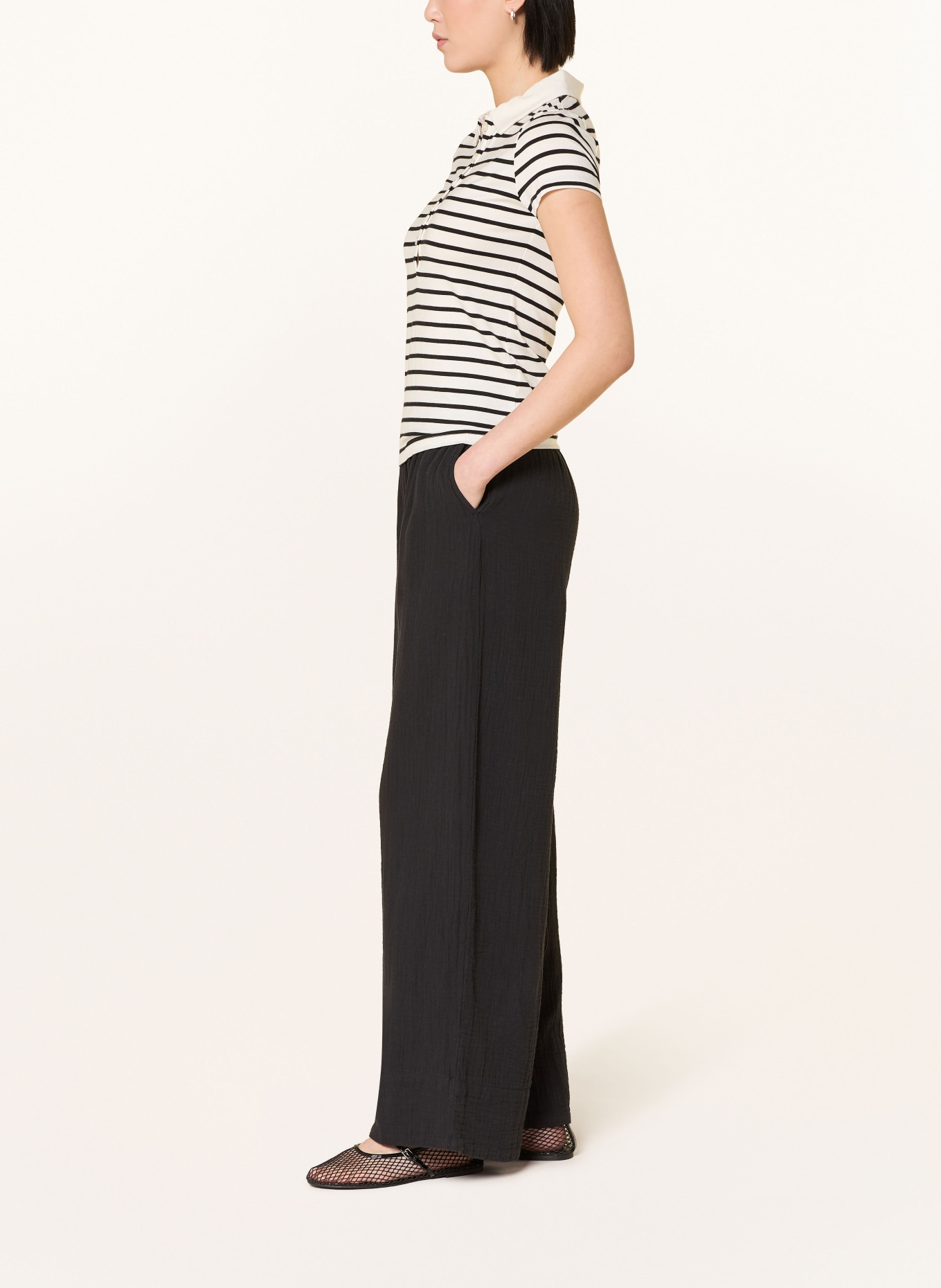 SELECTED Femme marlene pants: BLACK
