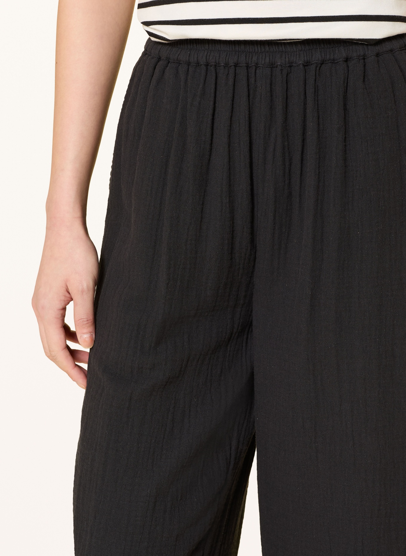 SELECTED Femme marlene pants: BLACK