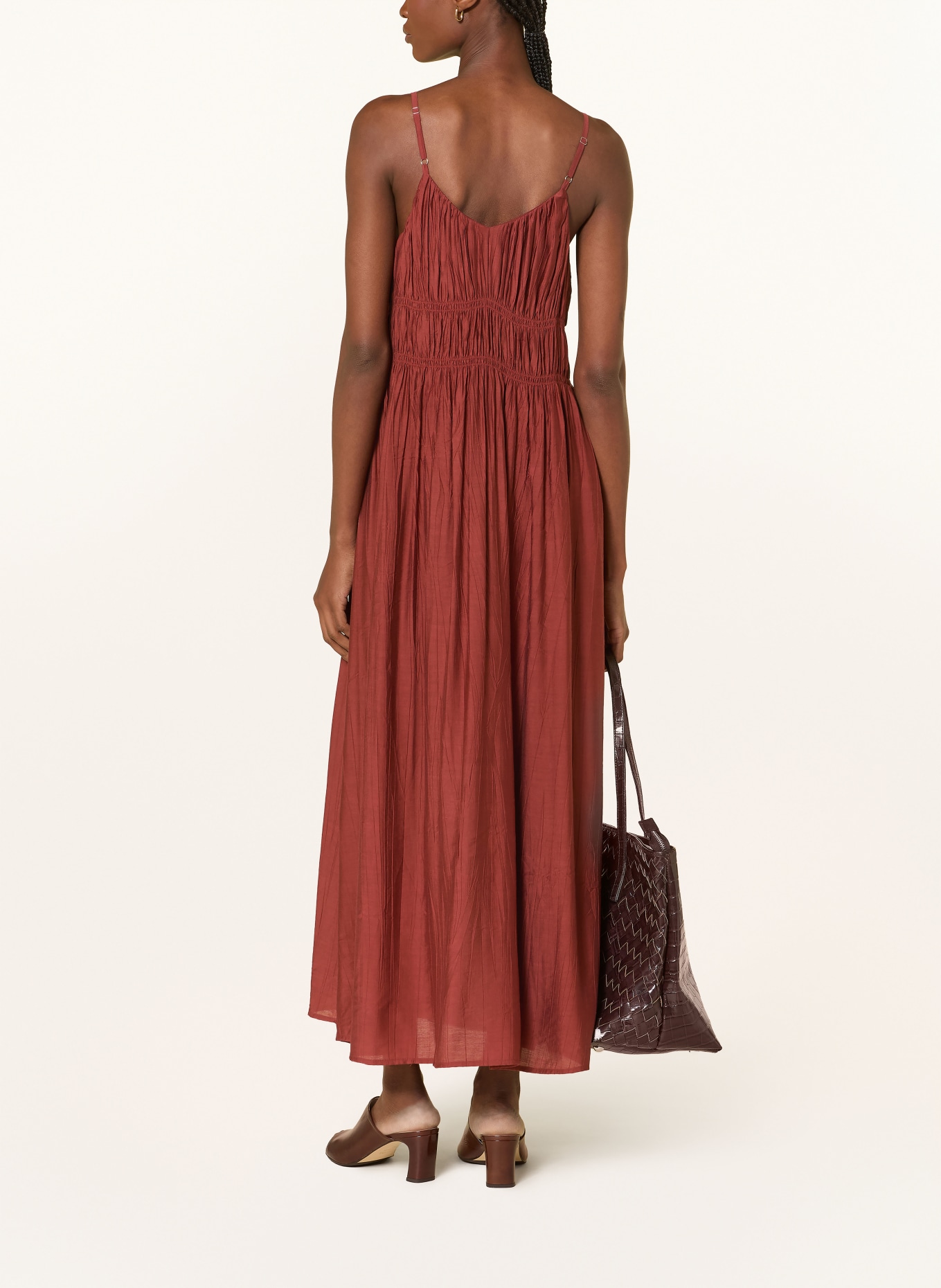 SELECTED Femme Kleid: DUNKELROT