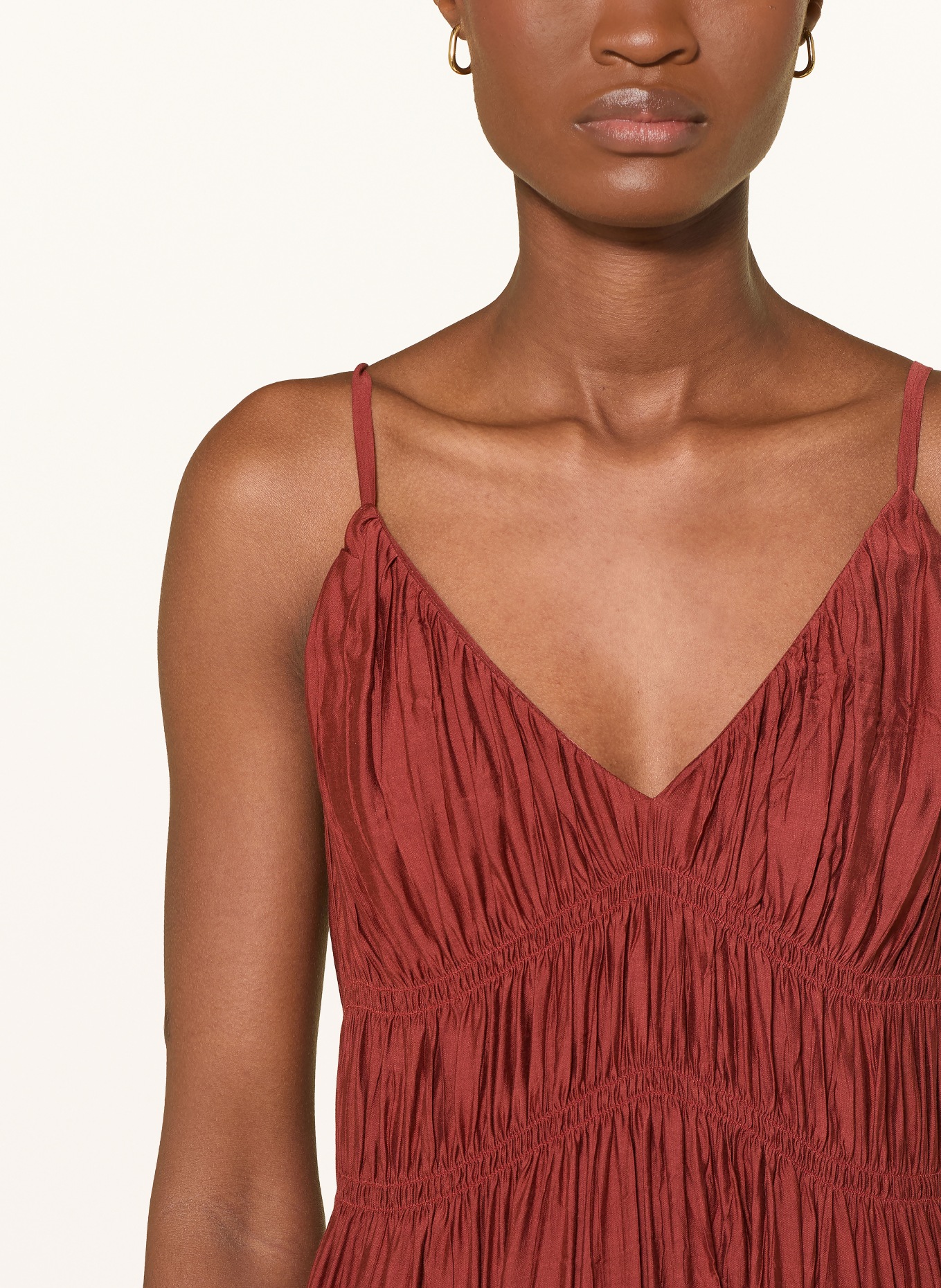 SELECTED Femme Kleid: DUNKELROT