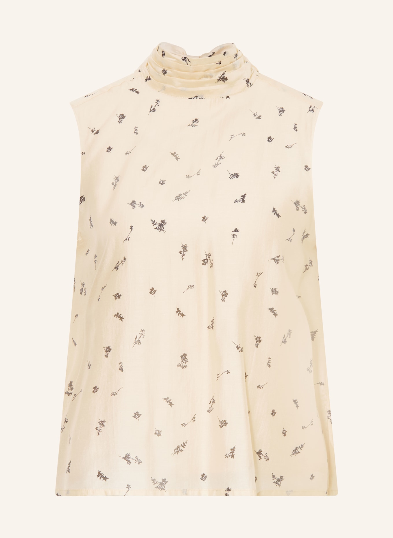 SELECTED Femme Blouse top with bow tie: LIGHT YELLOW / BLACK