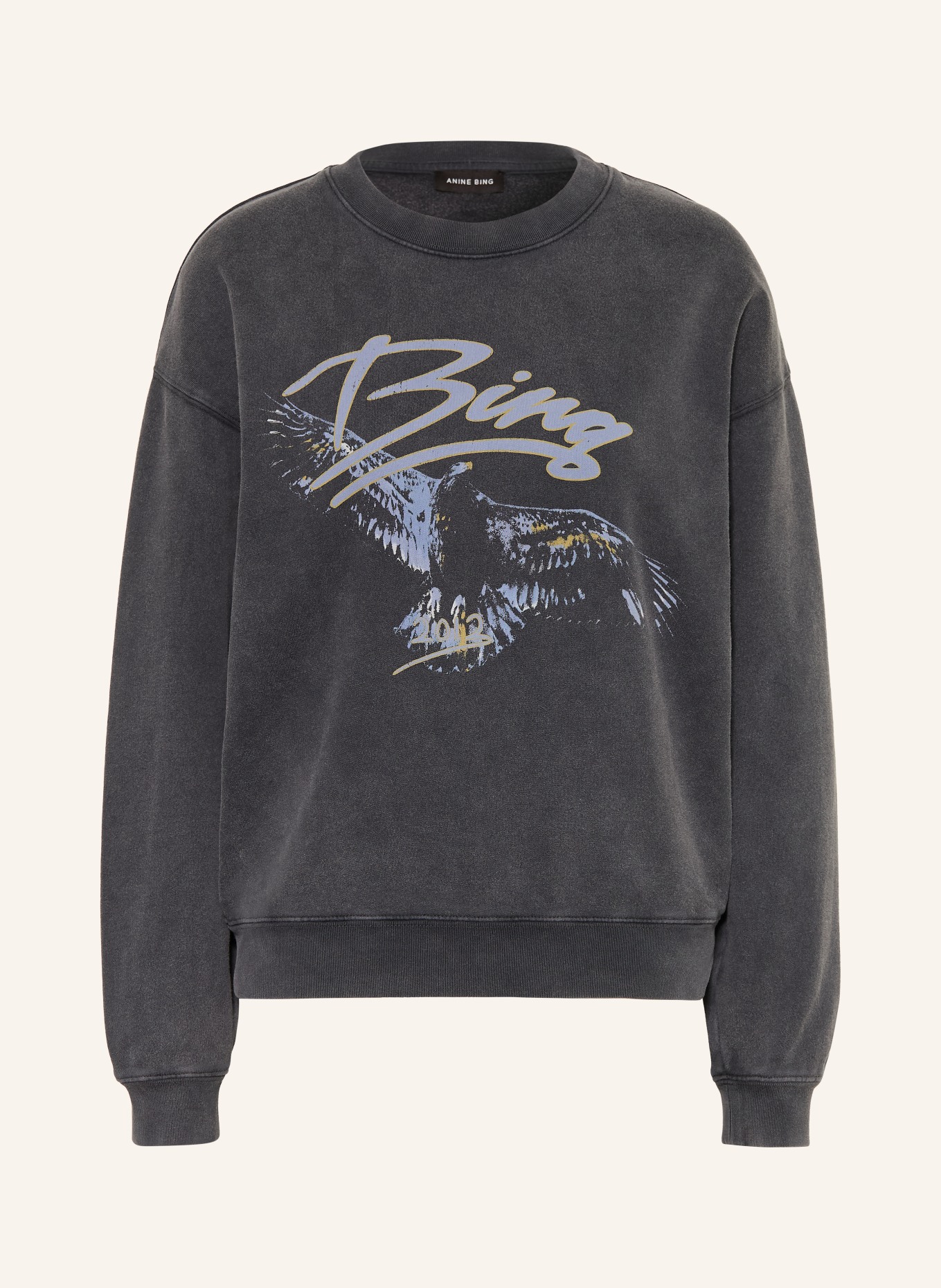 ANINE BING Sweatshirt SPENCER: ZWART
