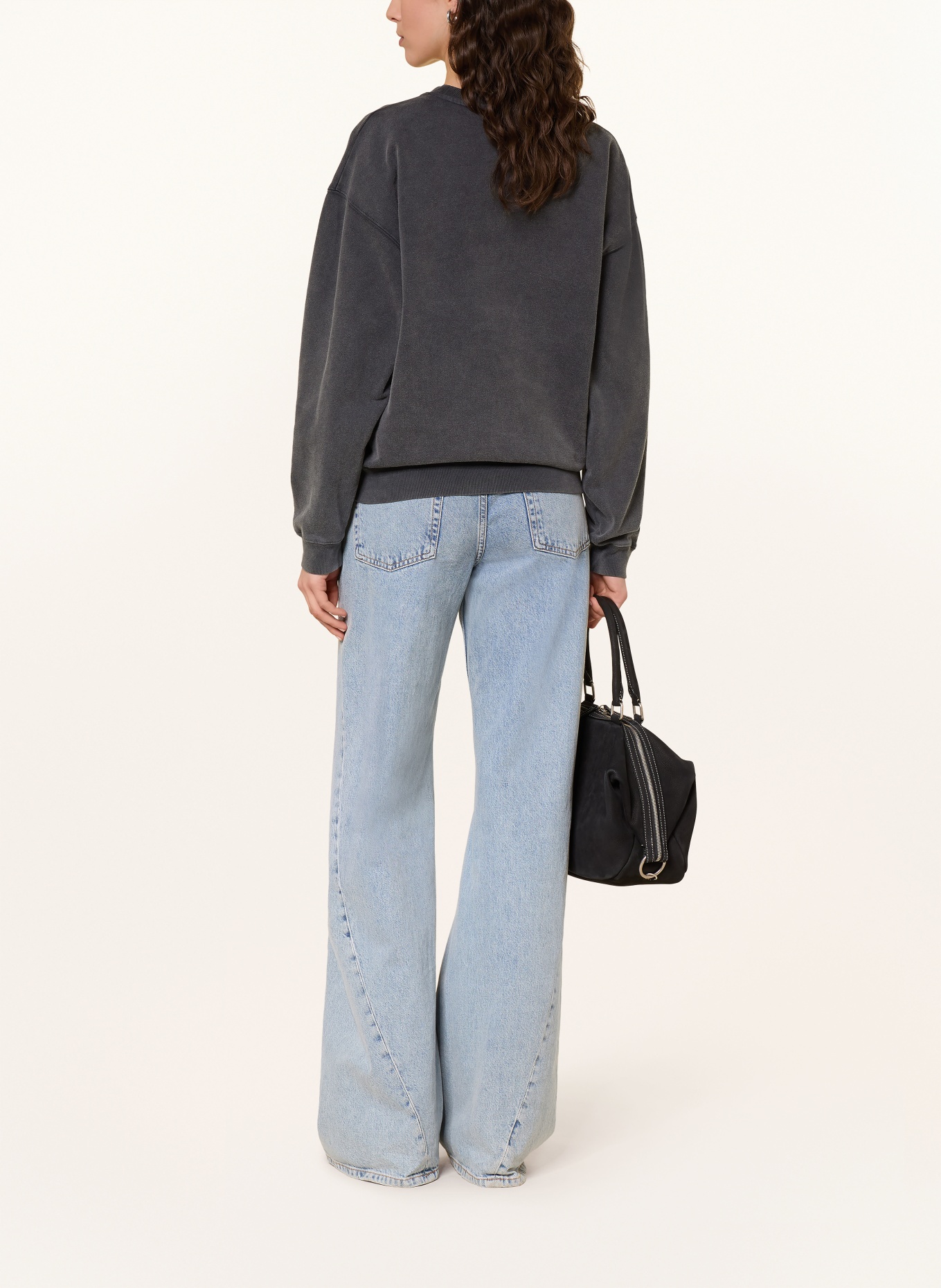 ANINE BING Sweatshirt SPENCER: ZWART