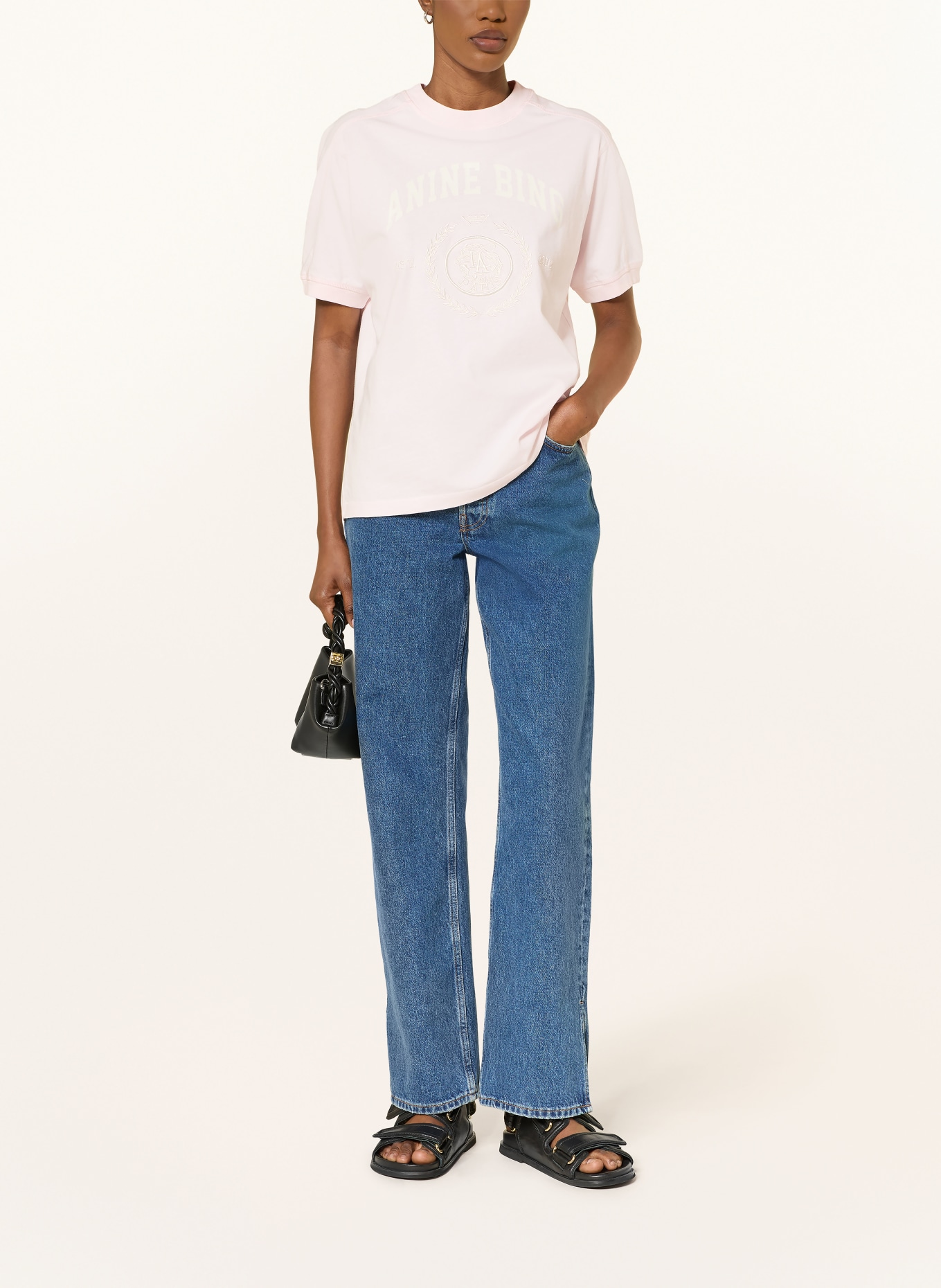 ANINE BING T-shirt JAYLIN: ROSE CLAIR