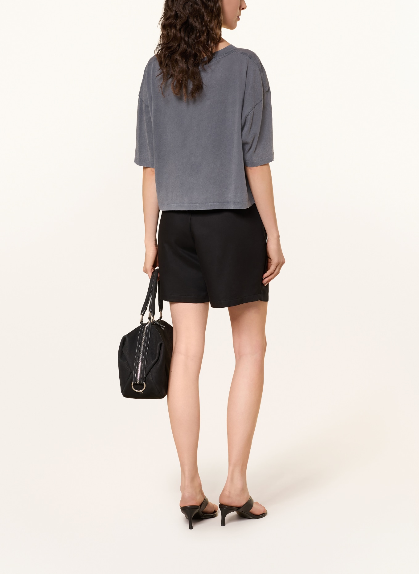 ANINE BING T-shirt JOHNNY: GRIJS