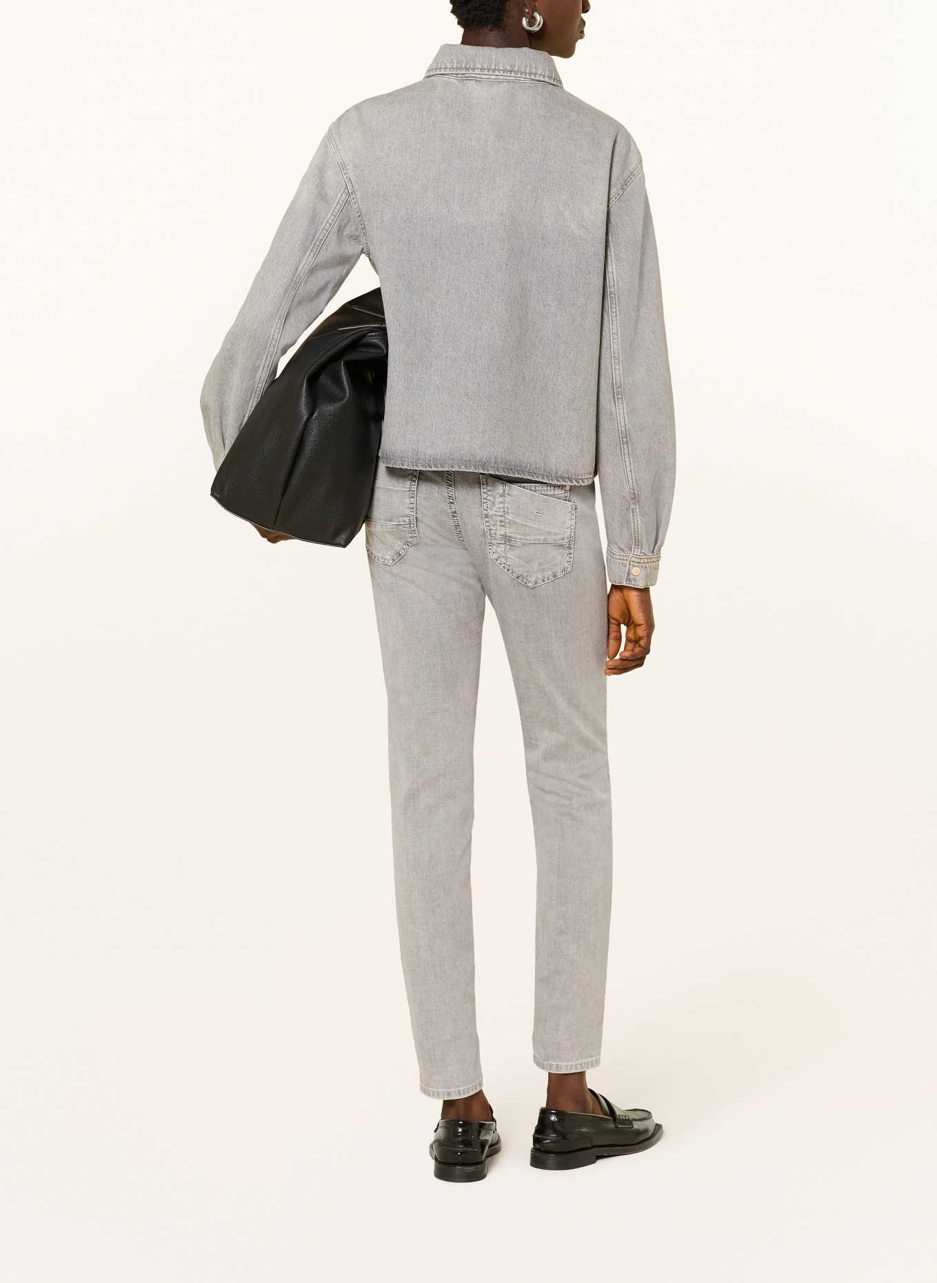 GANG Rovné džíny AMELIE: 7112 concrete grey