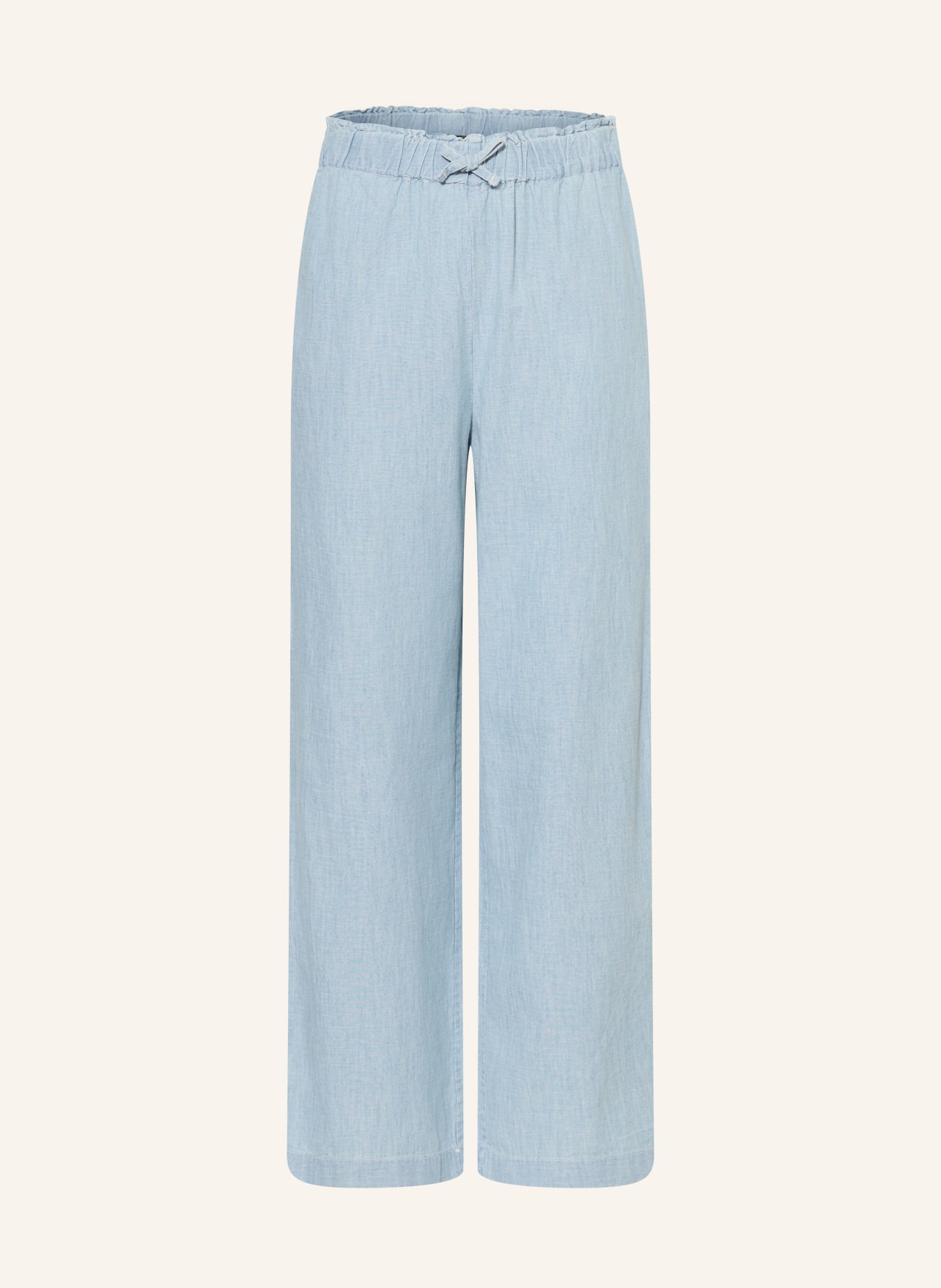 POLO RALPH LAUREN Marlene-broek in jeanslook: LICHTBLAUW