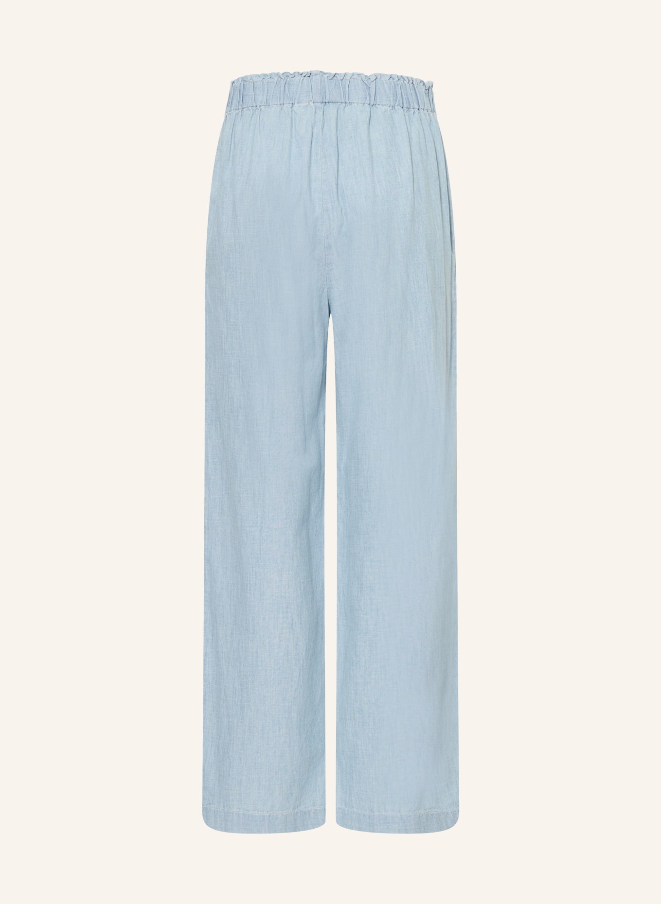 POLO RALPH LAUREN Marlene-broek in jeanslook: LICHTBLAUW