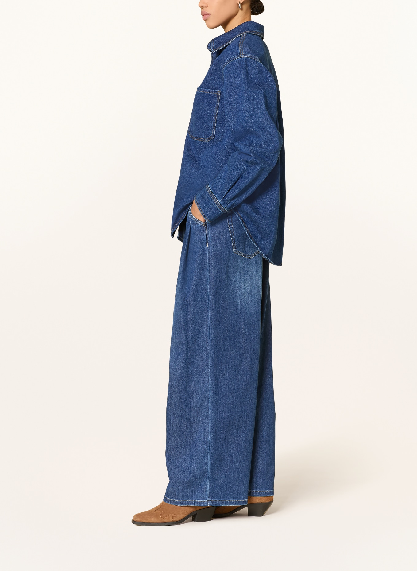 ELIAS RUMELIS Wide-Leg Jeans KANA: 1443 morning blue