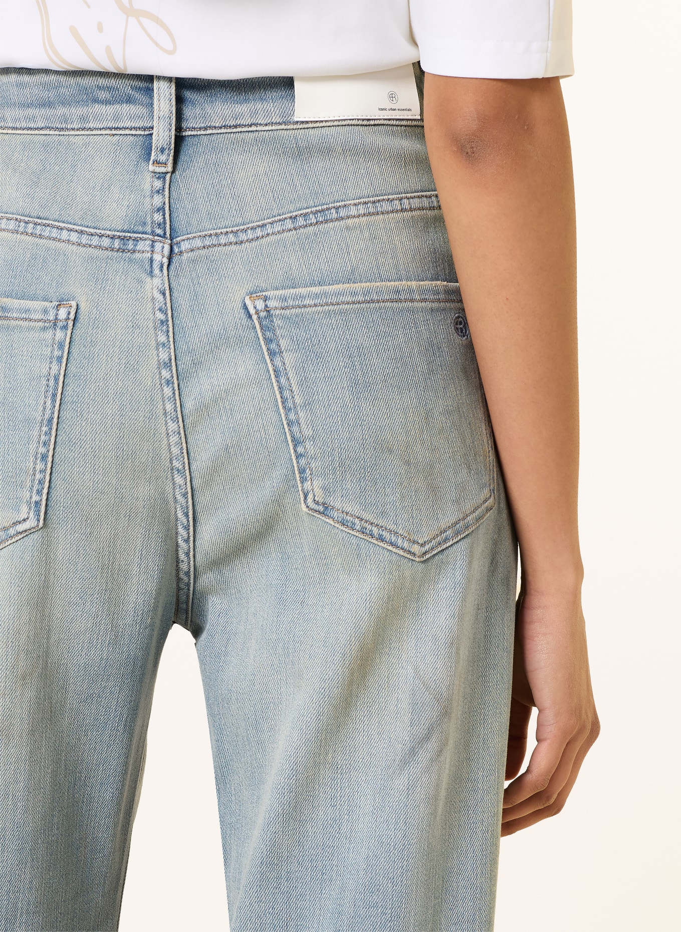 ELIAS RUMELIS YOANA Barrel Jeans: 1465 construction blue