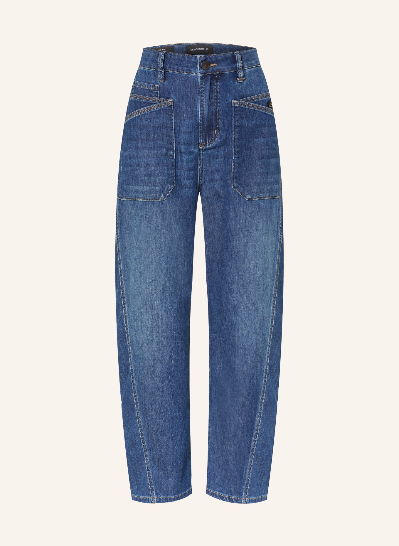 ELIAS RUMELIS Dżinsy z szerokimi nogawkami ISABELLA: 1443 morning blue