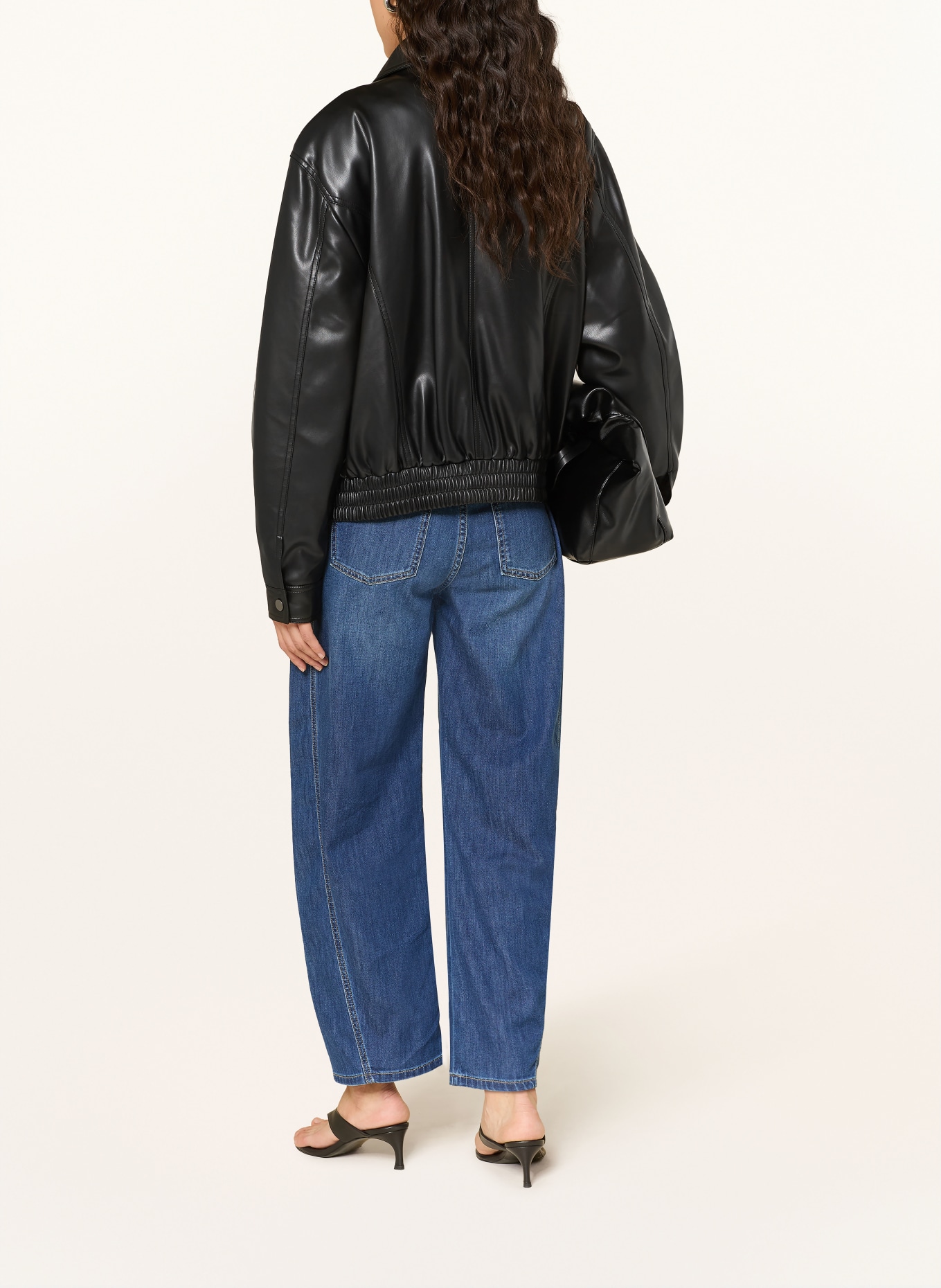 ELIAS RUMELIS Dżinsy z szerokimi nogawkami ISABELLA: 1443 morning blue