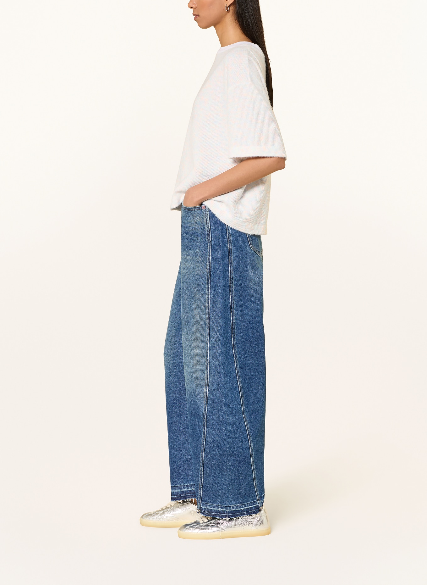 ELIAS RUMELIS Barrel Jeans NORALIE: 1406 dolphin blue