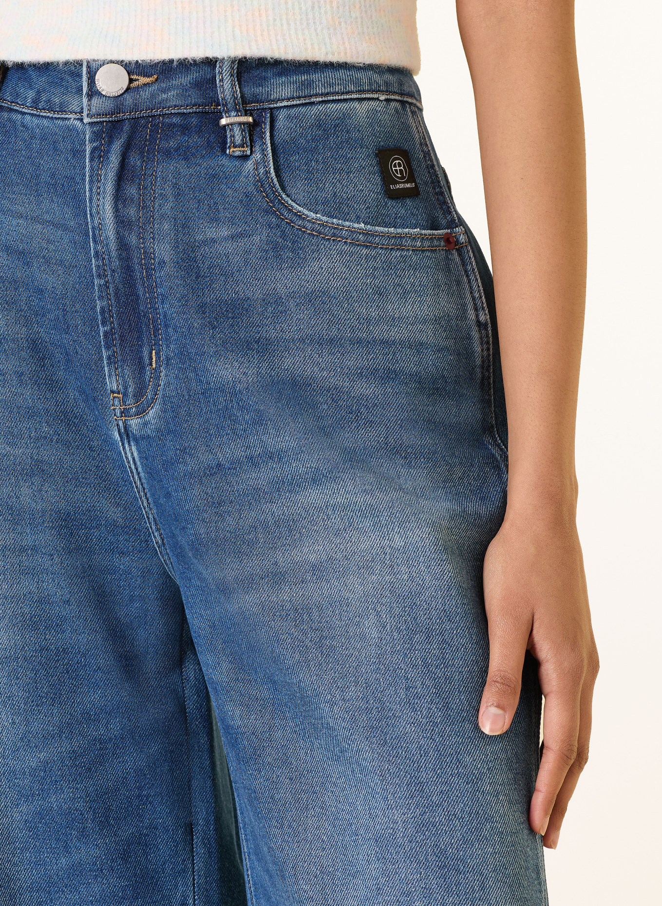 ELIAS RUMELIS Barrel Jeans NORALIE: 1406 dolphin blue
