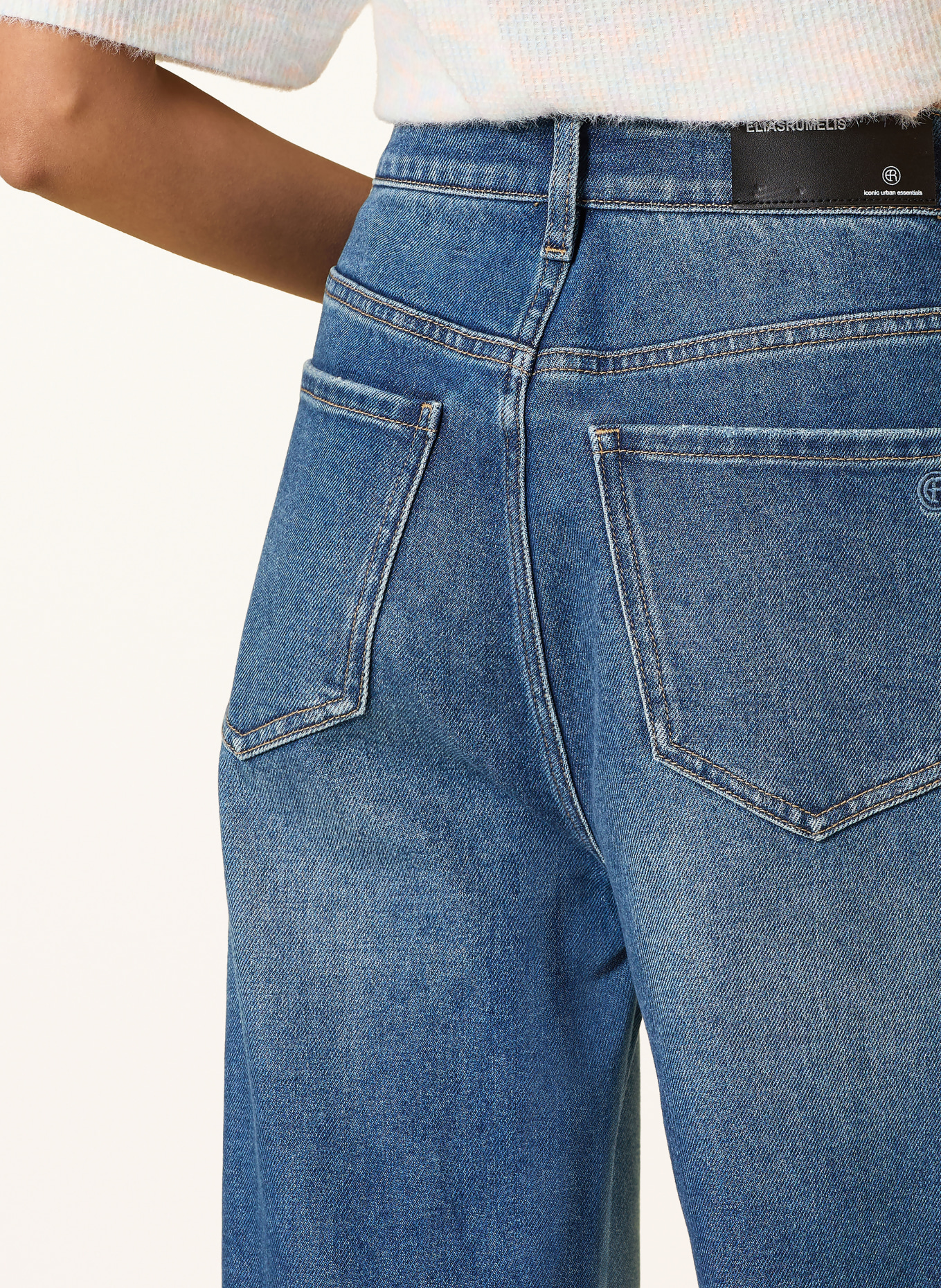 ELIAS RUMELIS Barrel Jeans NORALIE: 1406 dolphin blue