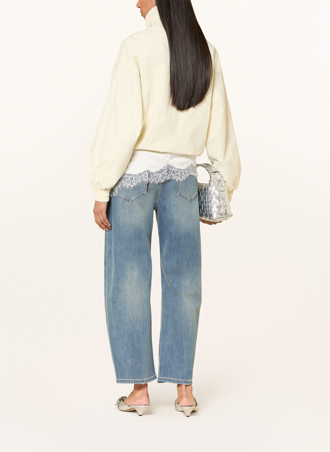 ELIAS RUMELIS DARCEY Barrel Jeans: 1562 peaty blue