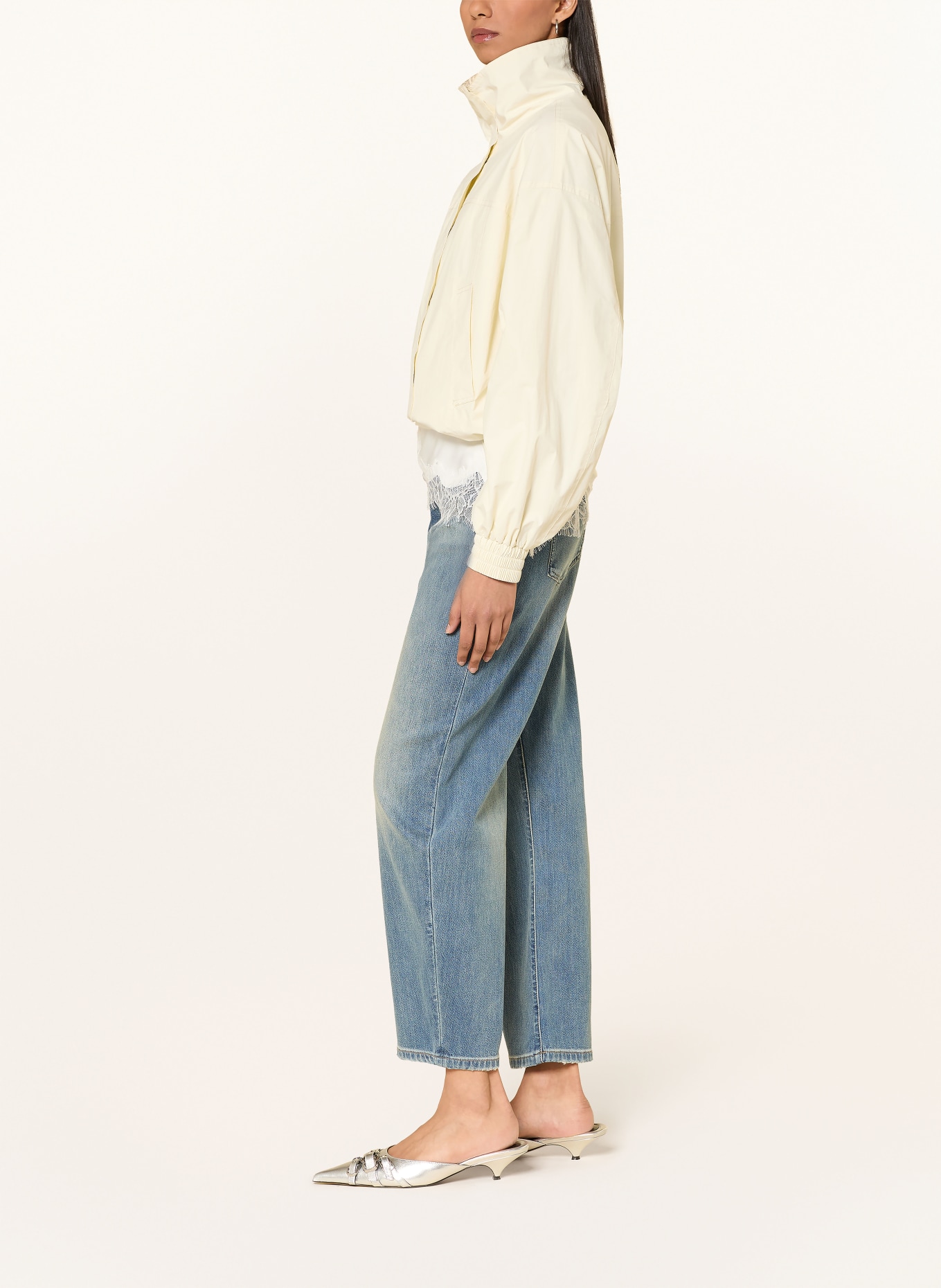 ELIAS RUMELIS DARCEY Barrel Jeans: 1562 peaty blue