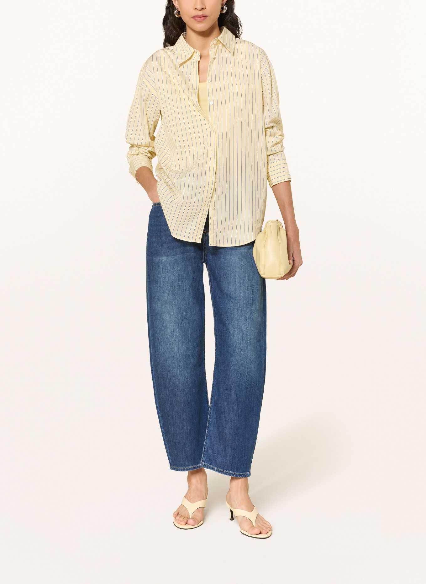 ELIAS RUMELIS Dżinsy z rozszerzanymi nogawkami YOANA: 1443 morning blue