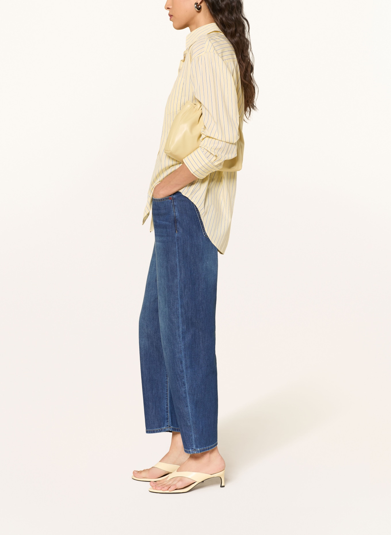 ELIAS RUMELIS Dżinsy z rozszerzanymi nogawkami YOANA: 1443 morning blue