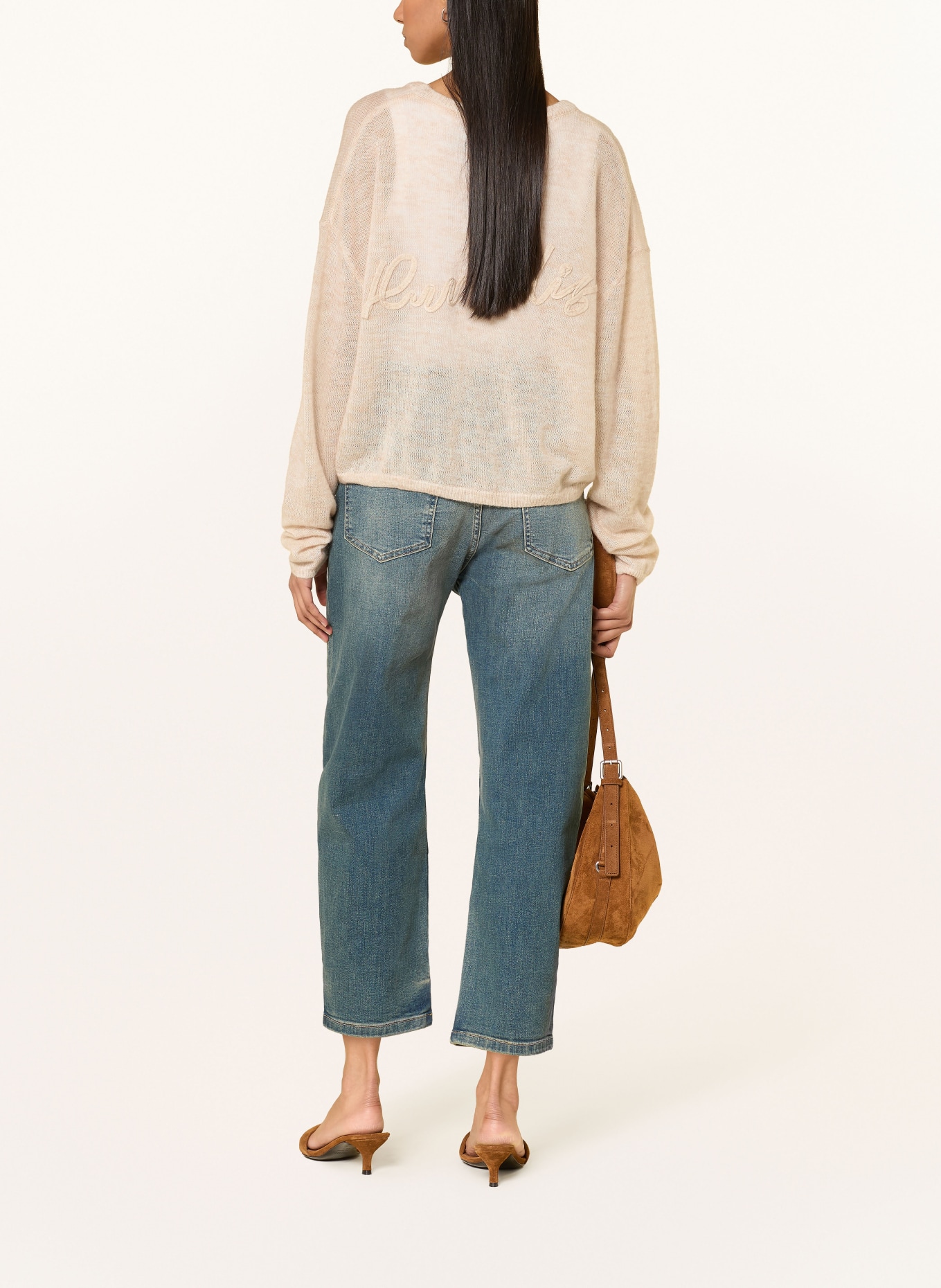 ELIAS RUMELIS Dżinsy z rozszerzanymi nogawkami YOANA: 1473 phantom blue