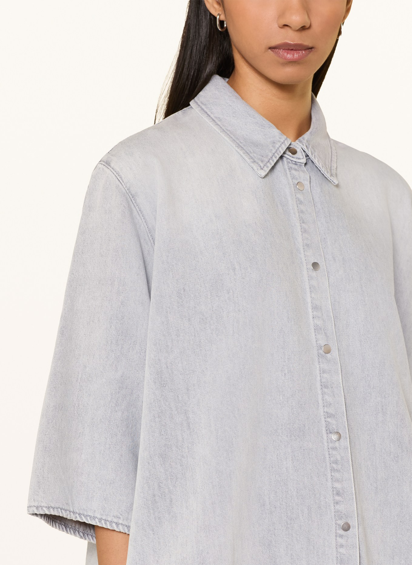 ELIAS RUMELIS KATALEA Shirt with 3/4-length sleeves: LIGHT BLUE
