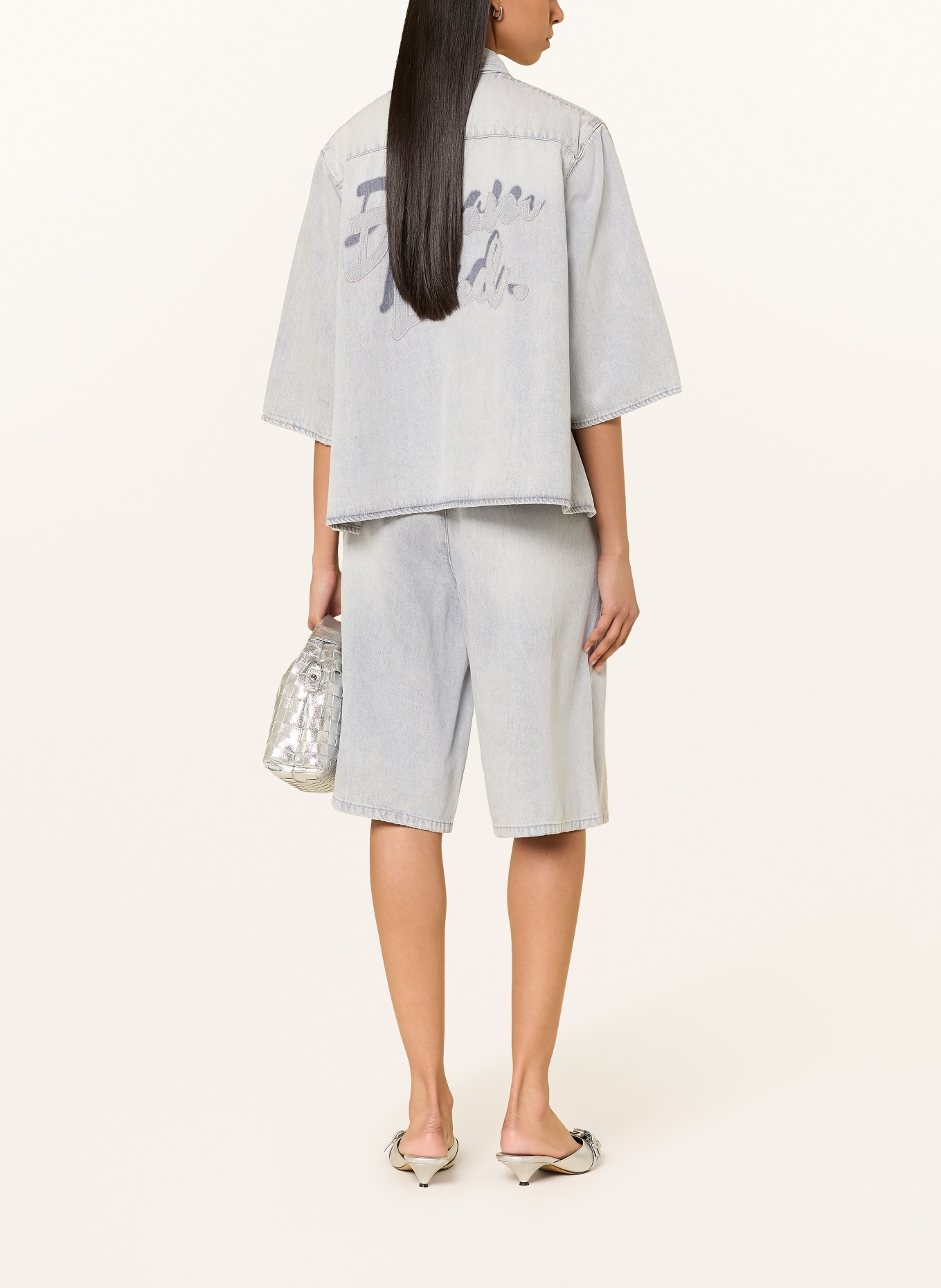 ELIAS RUMELIS Jeans-Bermudas JUDY: 1130 marble grey