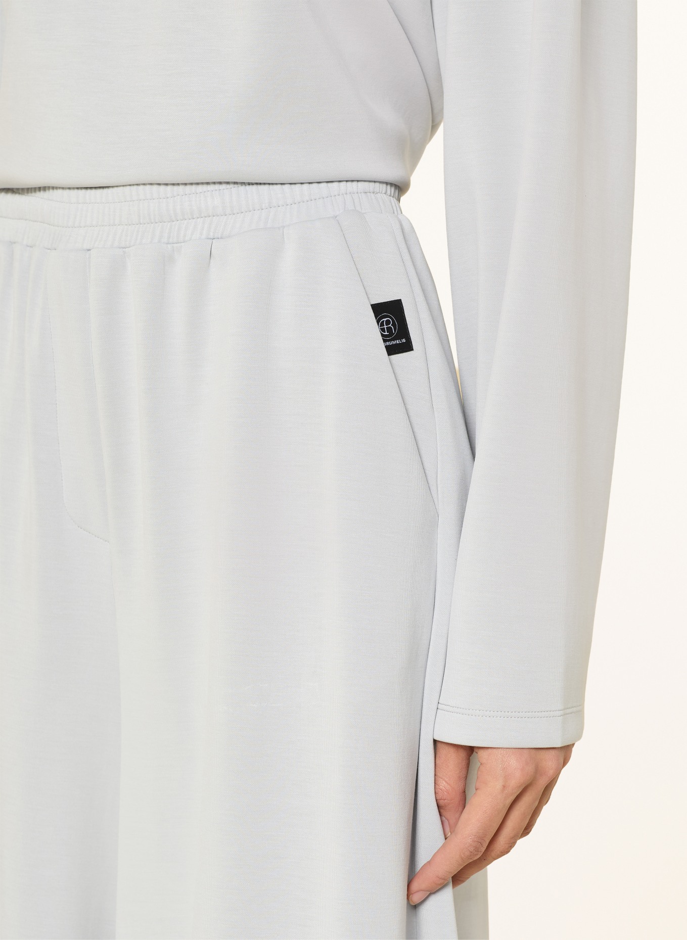 ELIAS RUMELIS Spódnico-spodnie MAEVA: JASNOCZARY