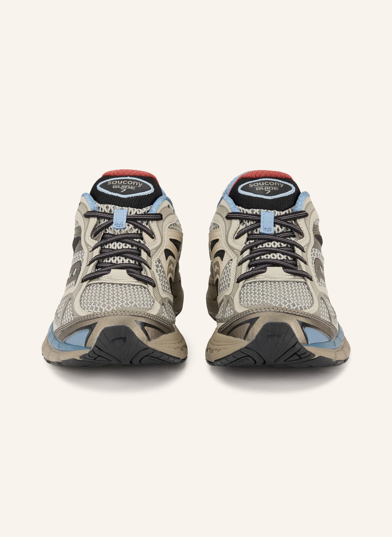 saucony Sneake PROGRID GUIDE 7: GRAU / HELLGRAU / SCHWARZ