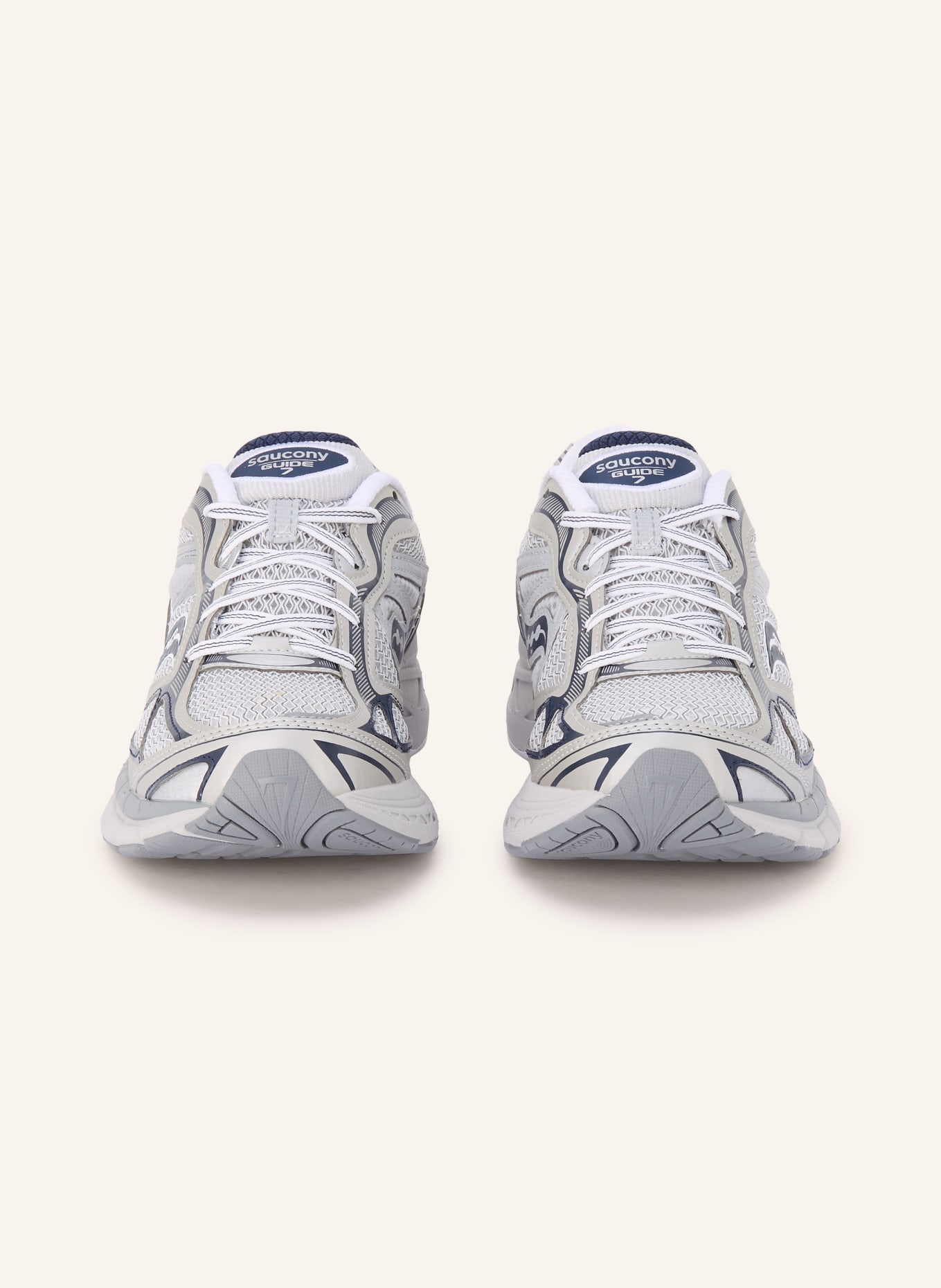 saucony Sneake PROGRID GUIDE 7: HELLGRAU / DUNKELBLAU