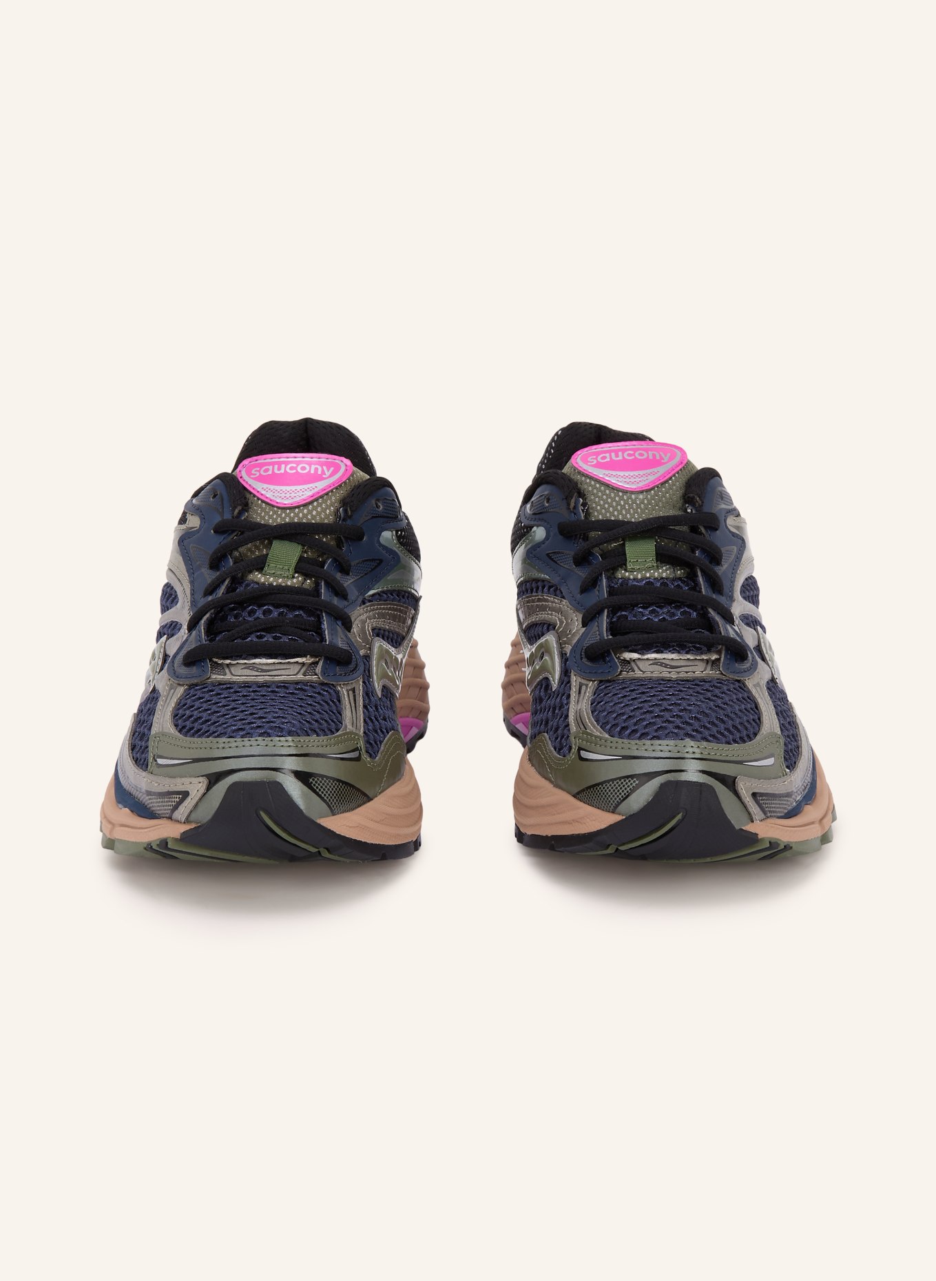 saucony Buty sportowe PROGRID OMNI 9: GRANATOWY / SREBRNY / BRĄZOWY