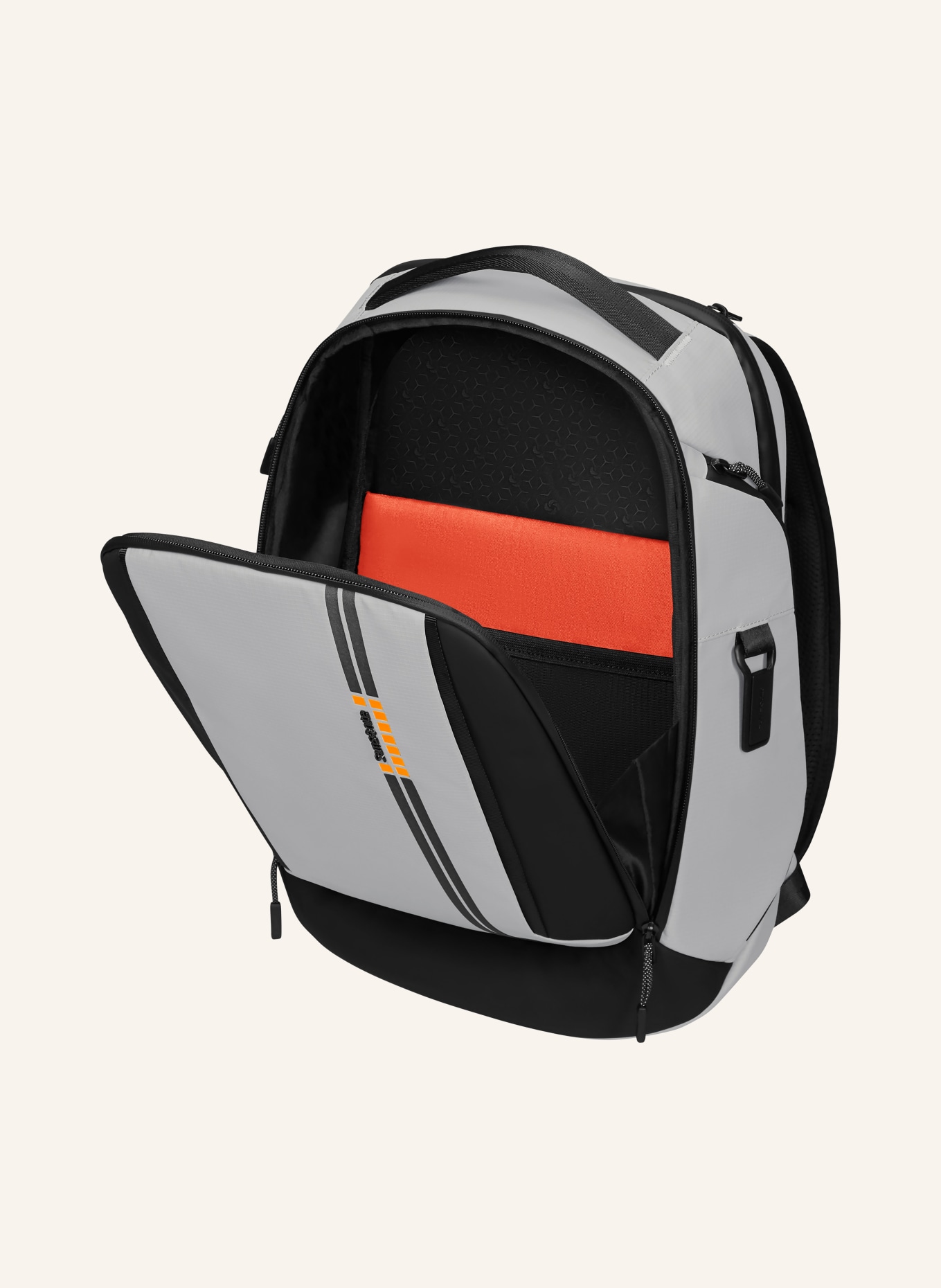 Samsonite Rucksack ACTIVE ROAD 20 l mit Laptop-Fach: GRAU / SCHWARZ