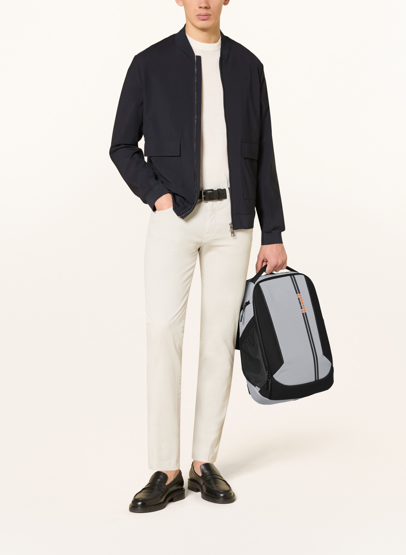 Samsonite Rucksack ACTIVE ROAD 20 l mit Laptop-Fach: GRAU / SCHWARZ