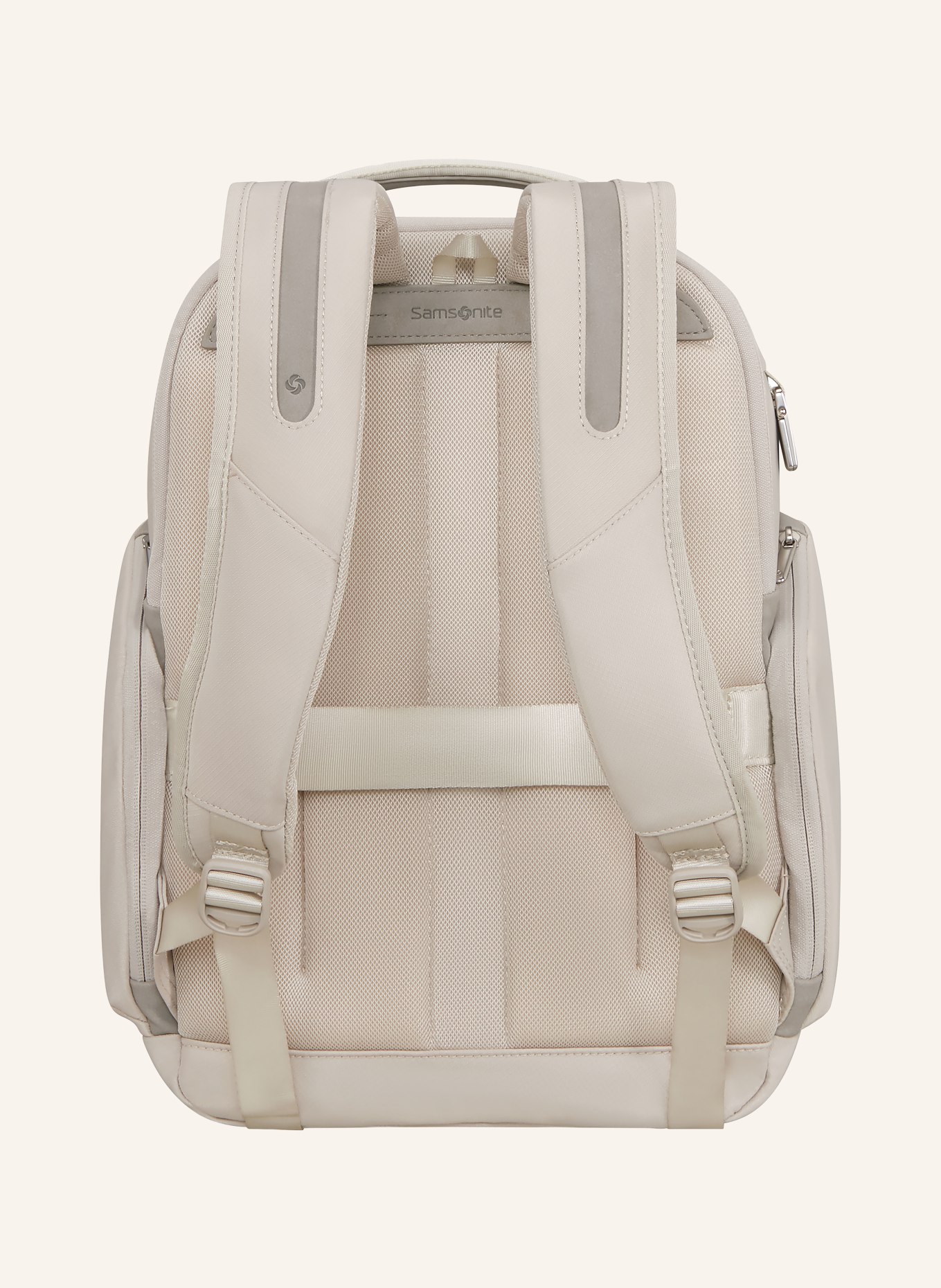 Samsonite Rucksack EVERYDAY: HELLGRAU / SILBER / DUNKELGRAU