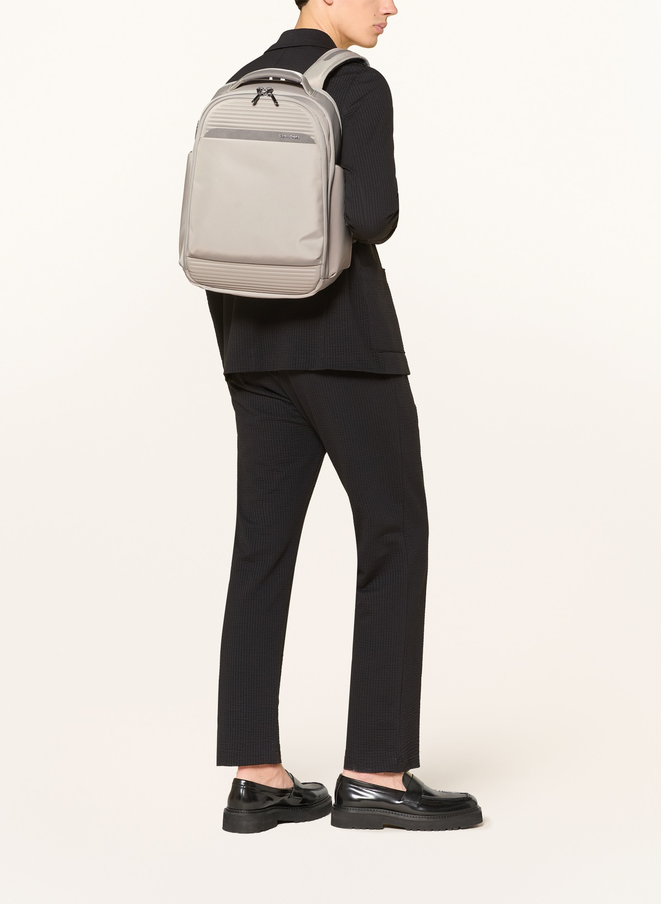 Samsonite Rucksack EVERYDAY: HELLGRAU / SILBER / DUNKELGRAU